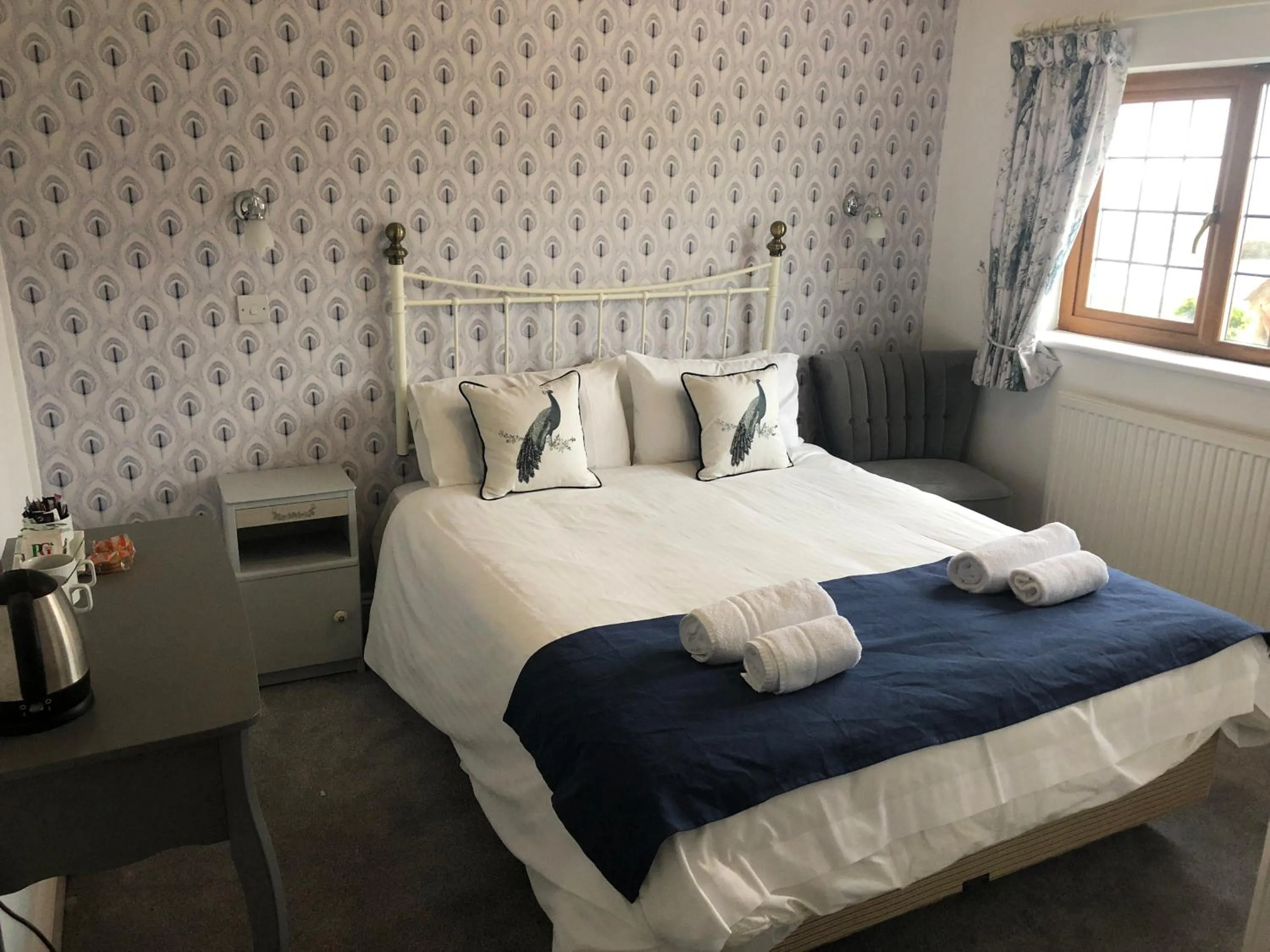 Bed in Raleghs Cross Inn