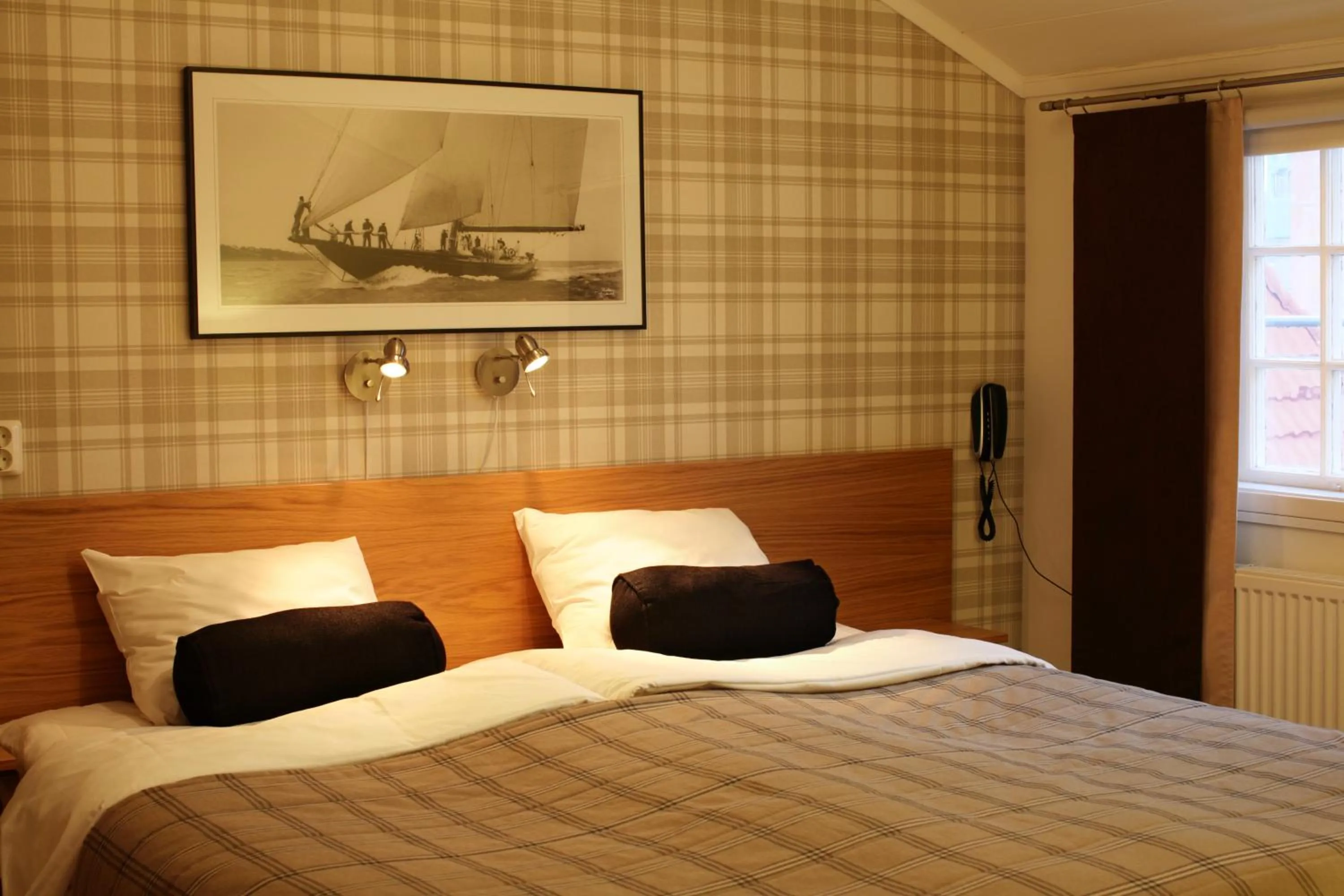 Bedroom, Bed in Hotell Uddewalla