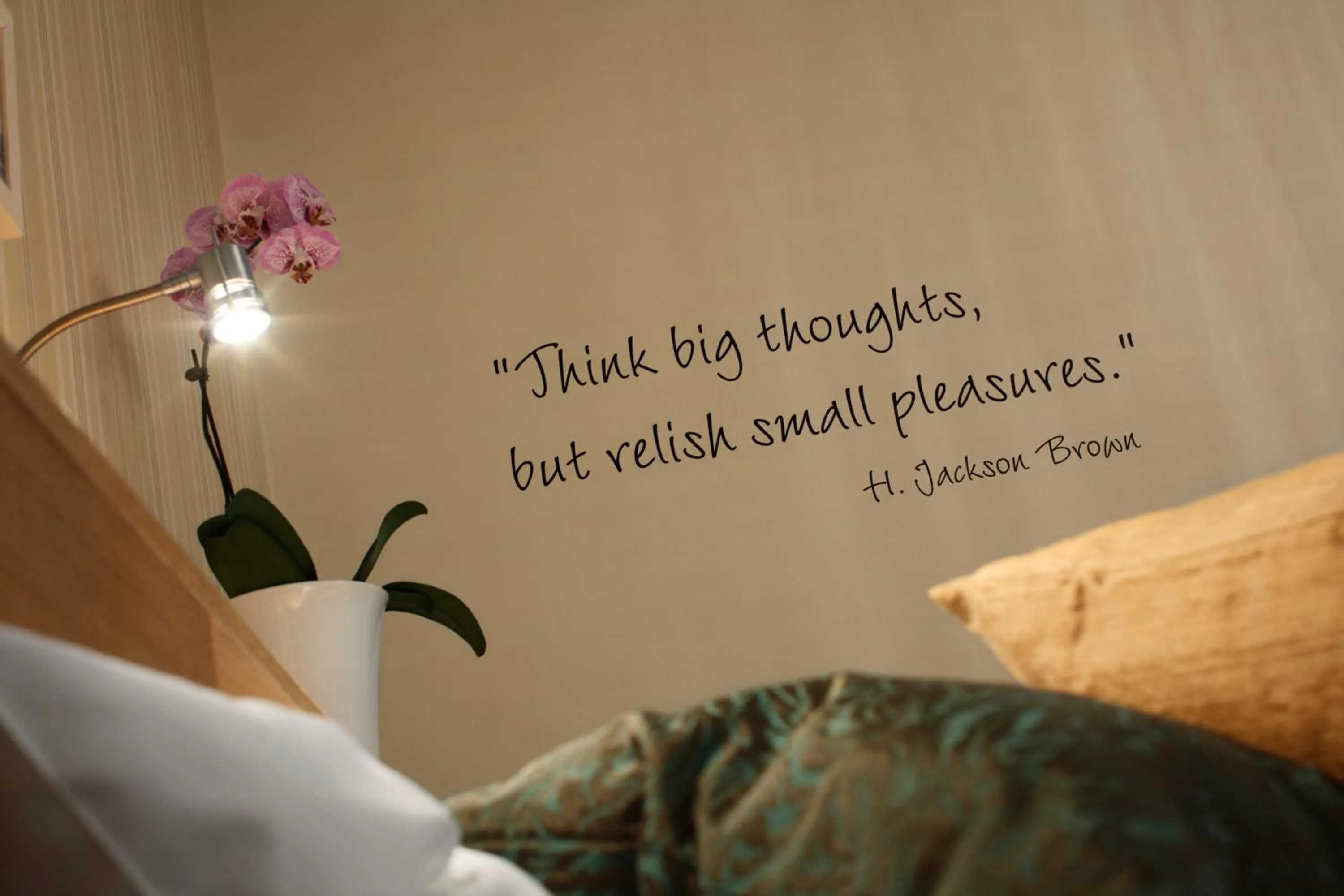 Bed in Hotell Uddewalla