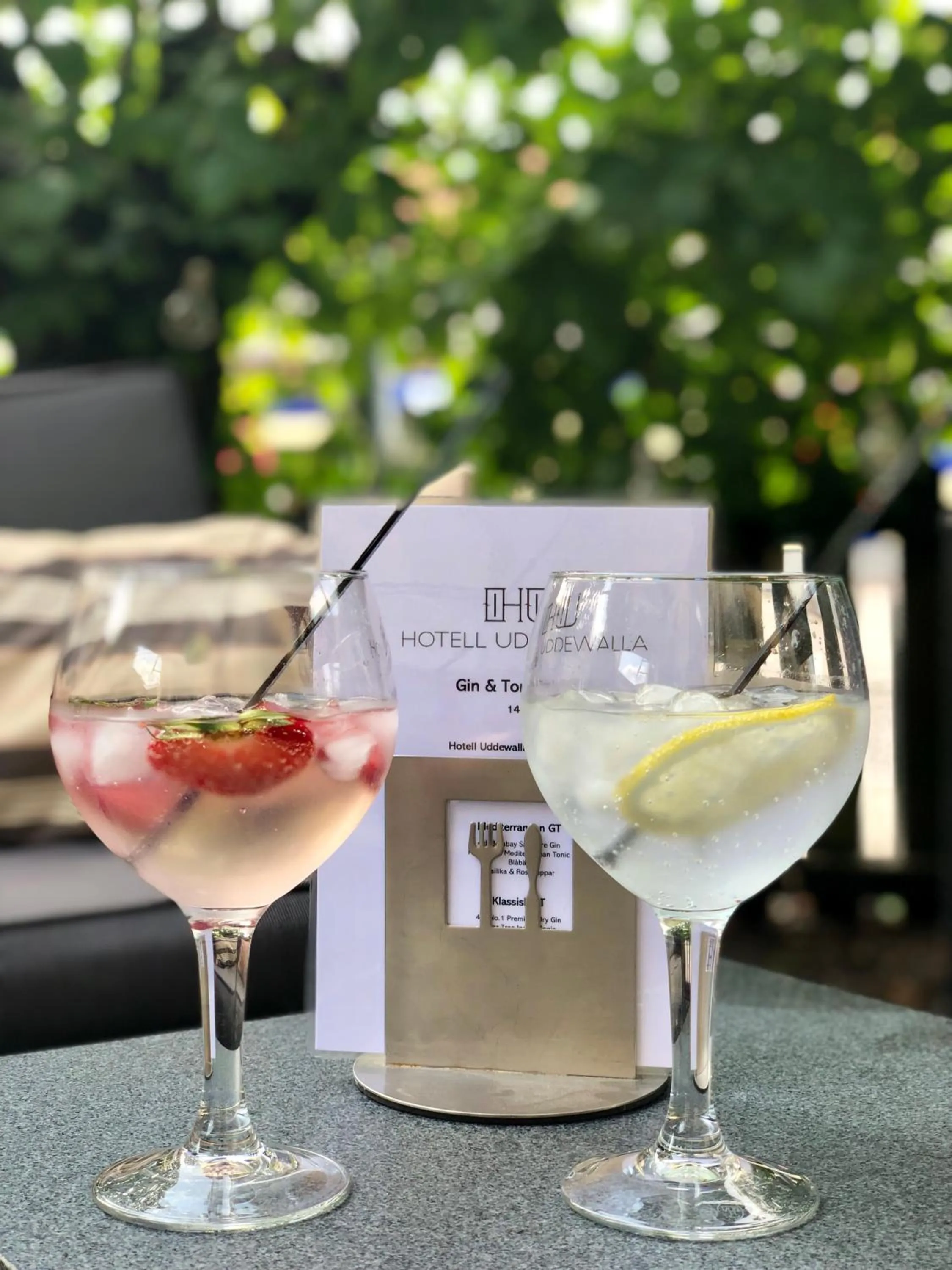 Balcony/Terrace in Hotell Uddewalla