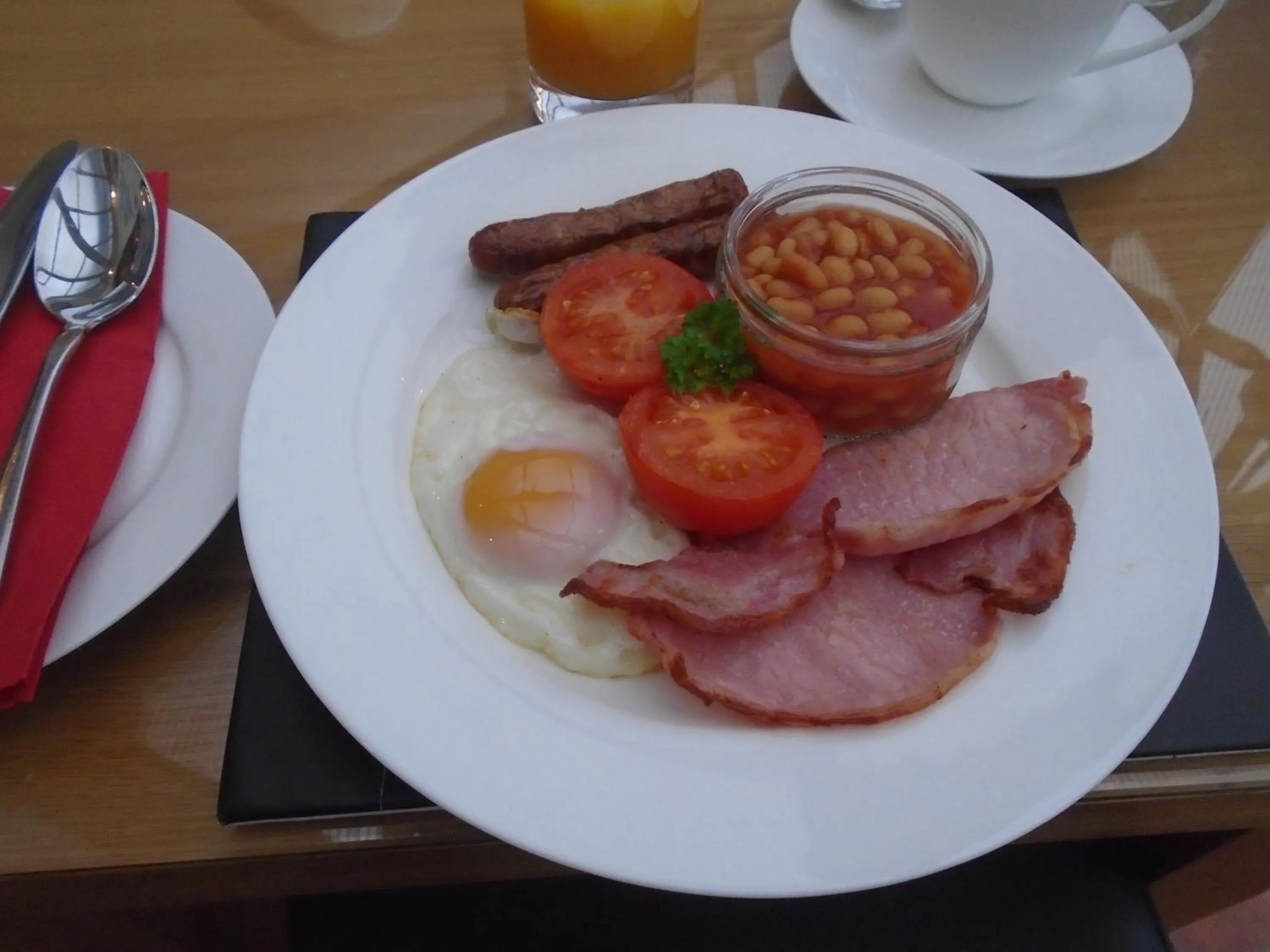 Food close-up in Trumbles Gatwick B&B