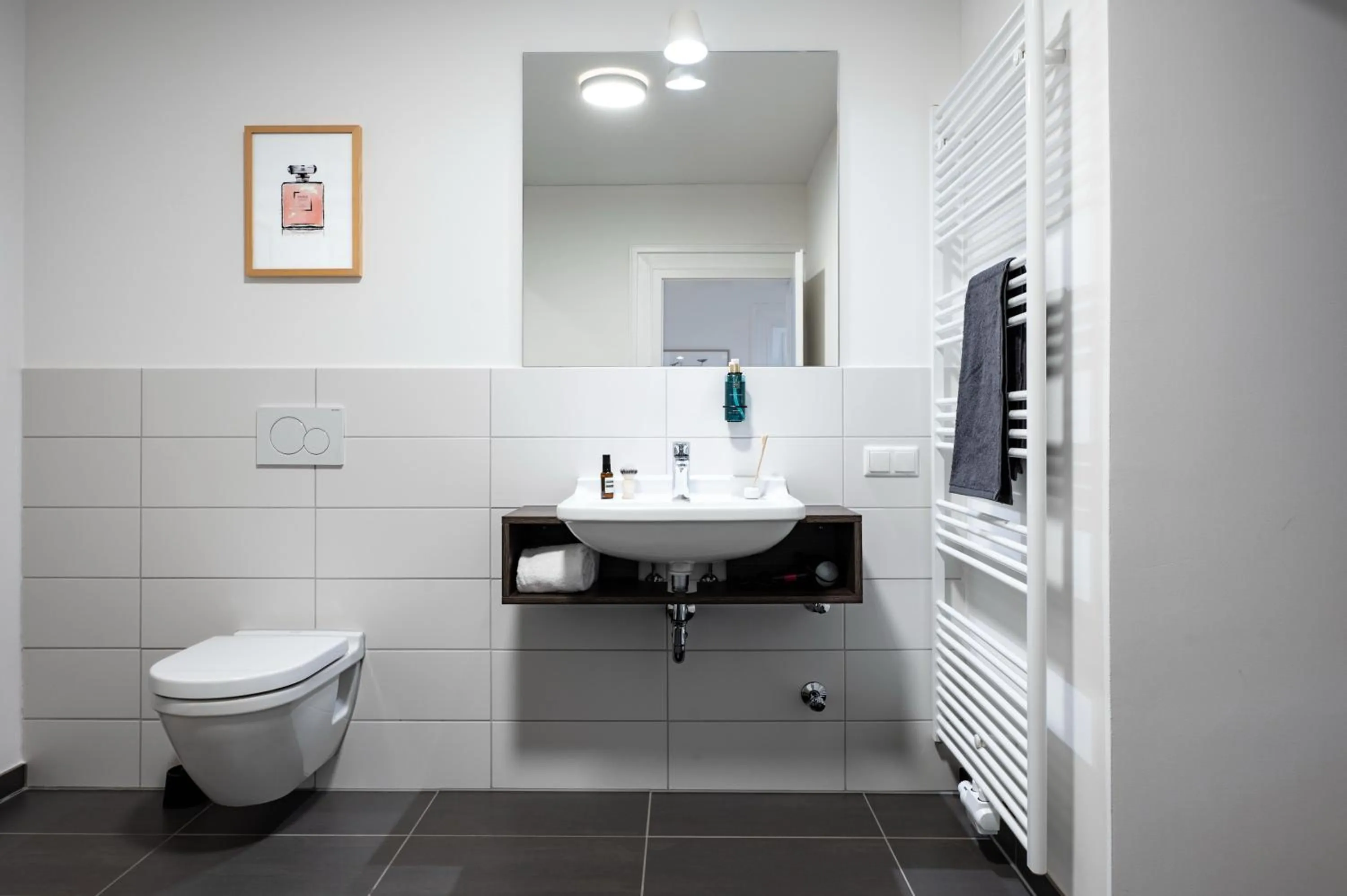 Bathroom in ipartment Wolfsburg