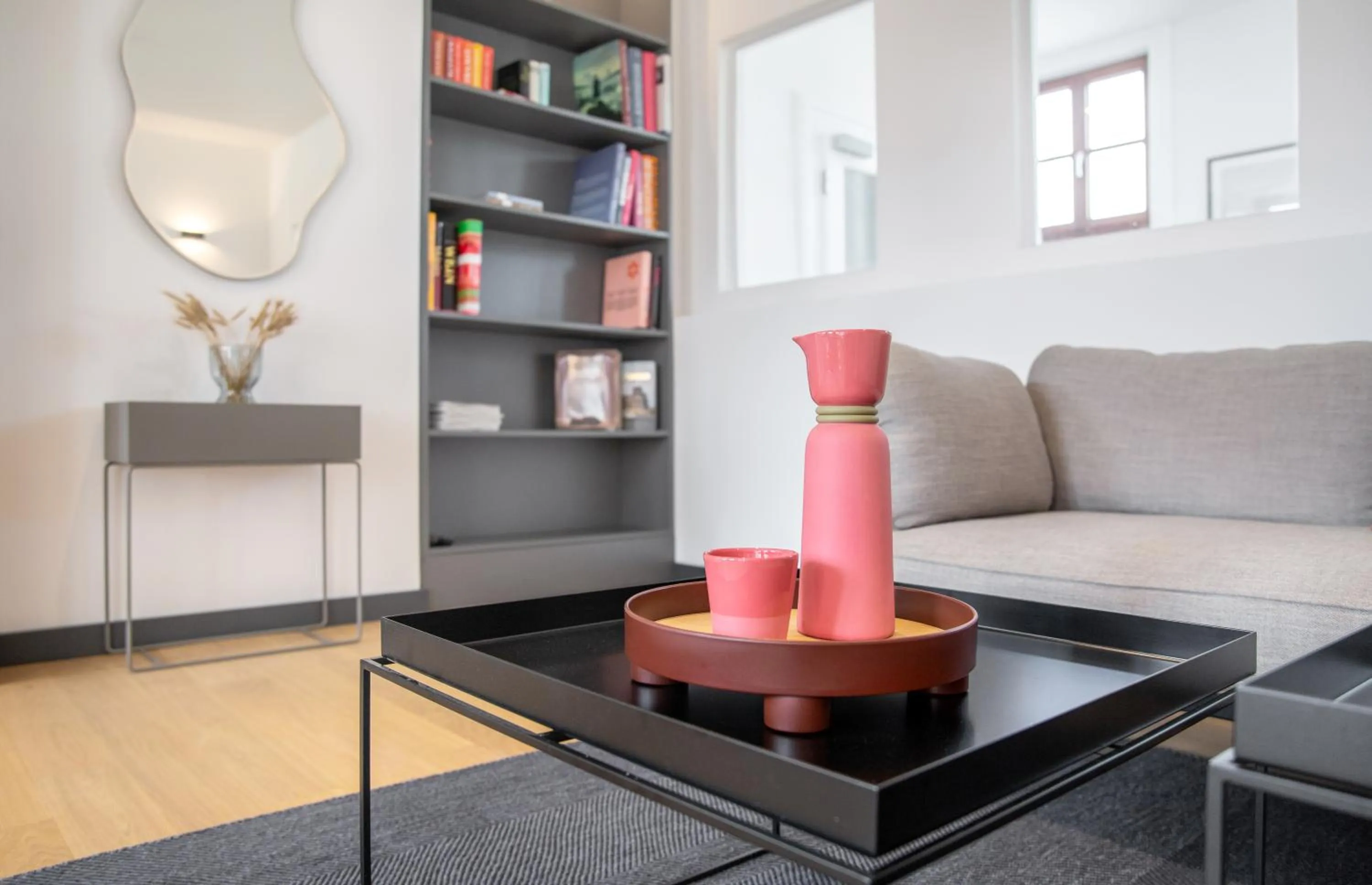 Lounge or bar in ipartment Wolfsburg