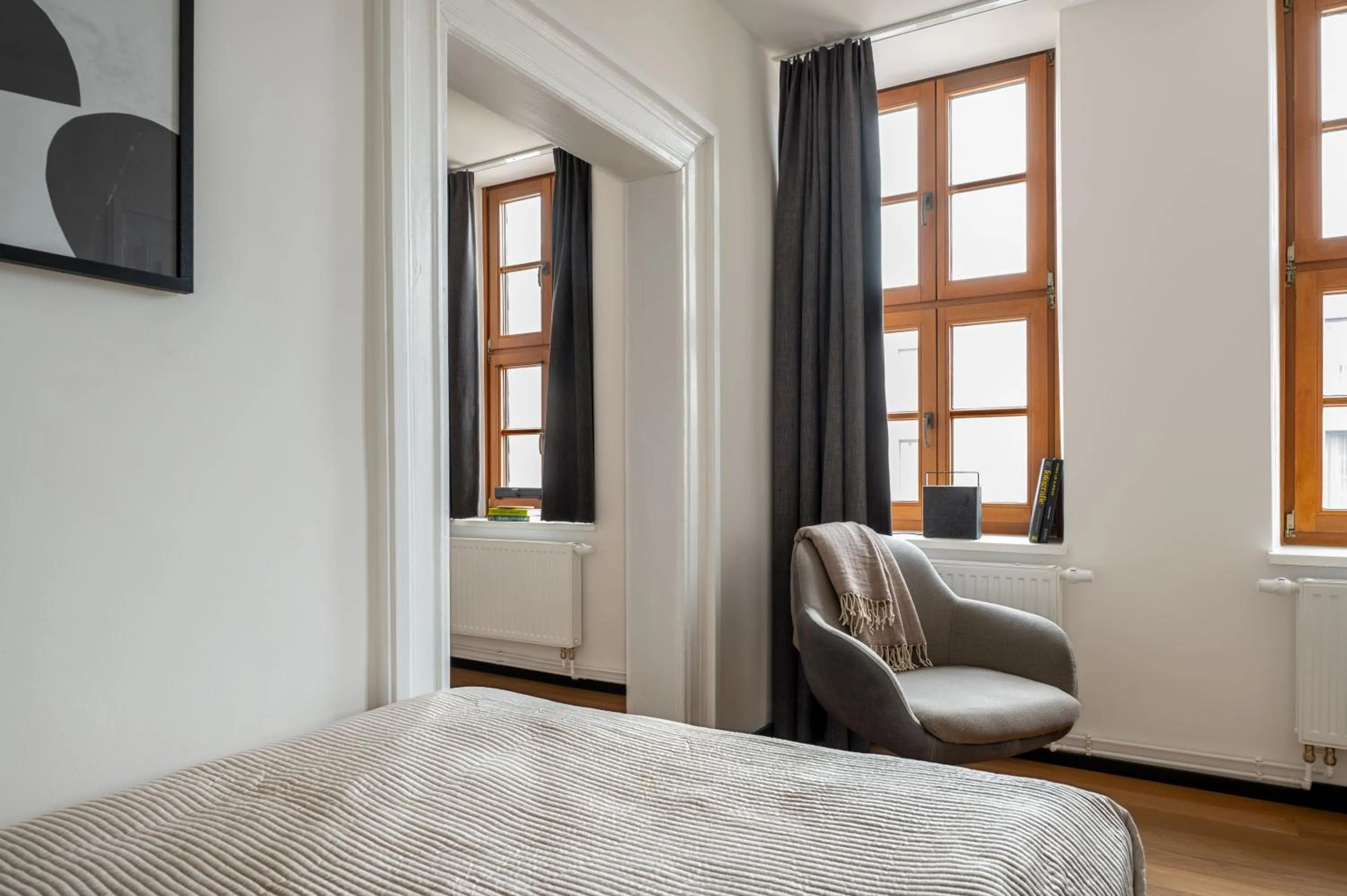 Photo of the whole room, Bed in ipartment Wolfsburg