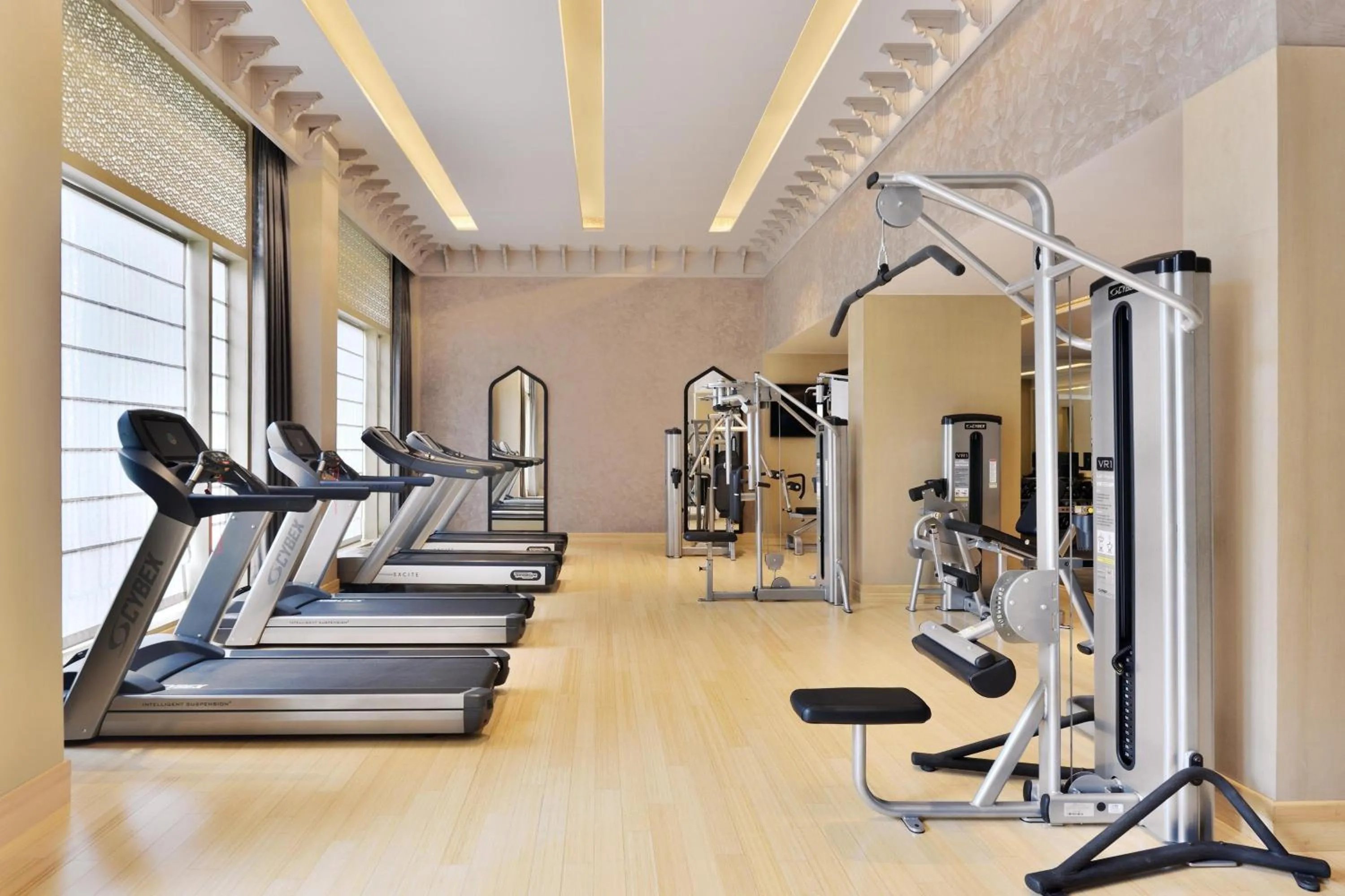 Fitness centre/facilities in Le Meridien Jaipur Resort & Spa