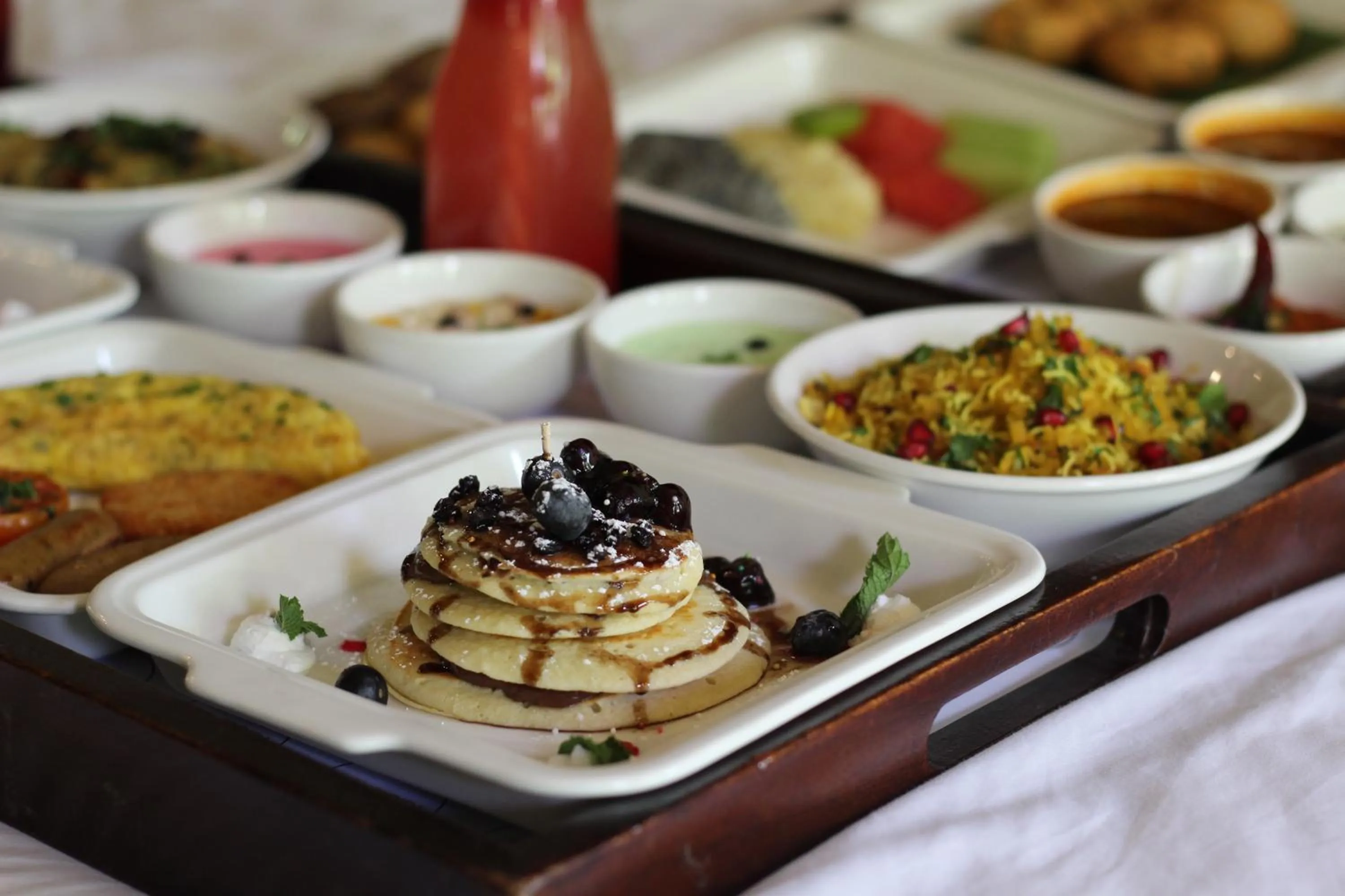 Breakfast in Le Meridien Jaipur Resort & Spa