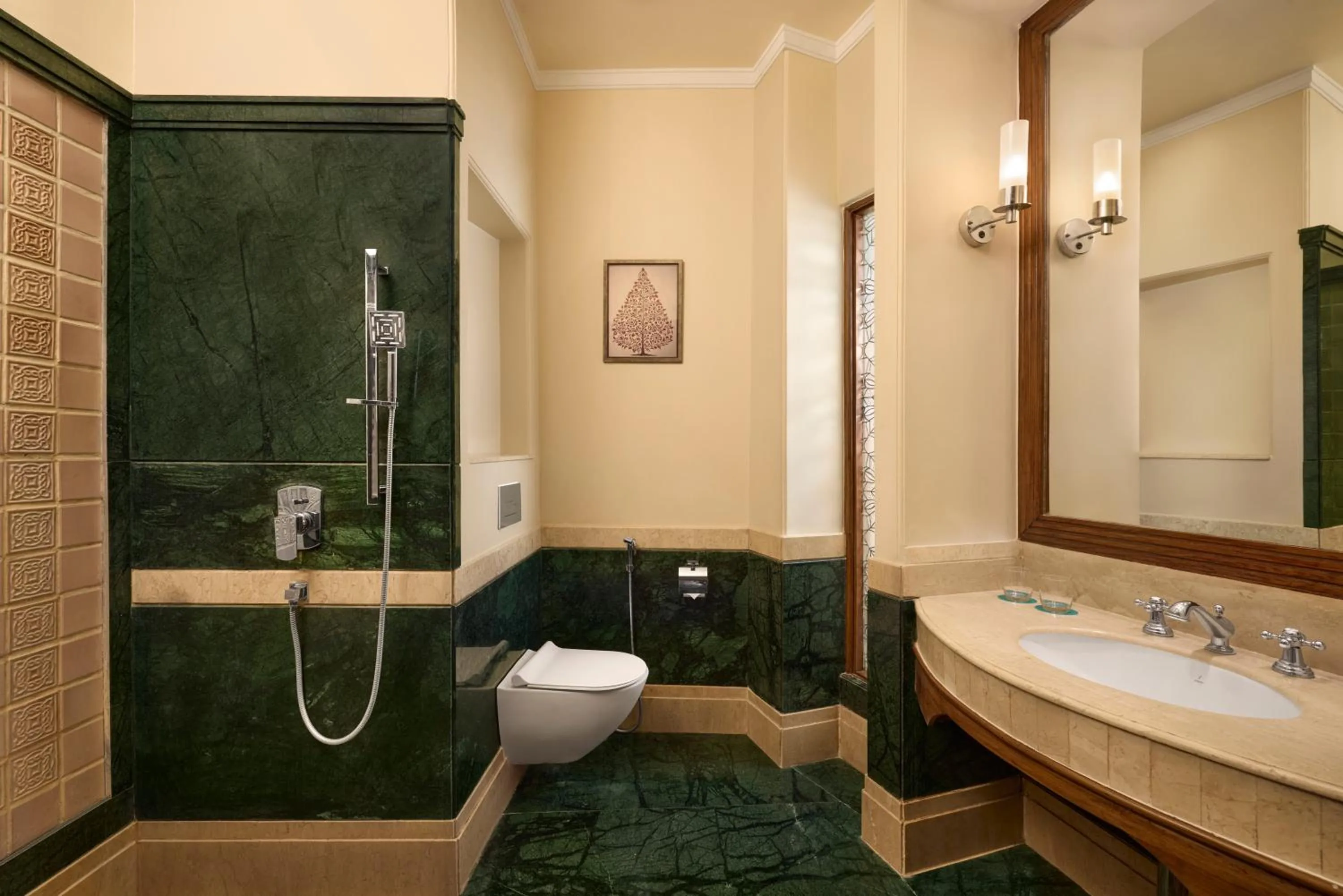 Toilet in Le Meridien Jaipur Resort & Spa