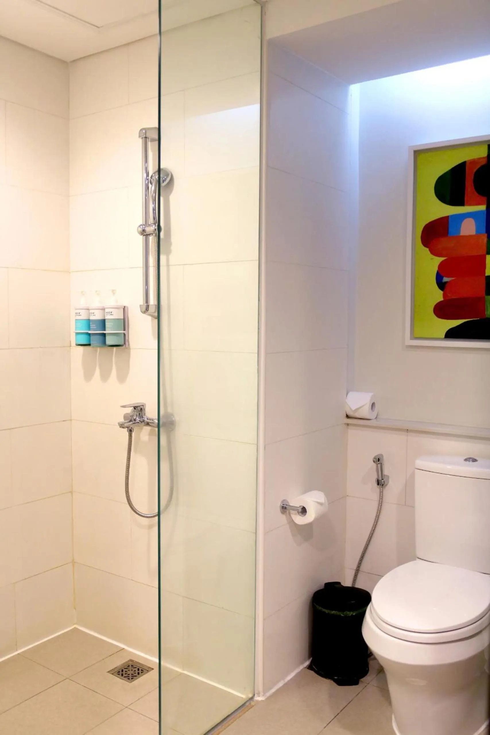 Shower in Novotel Living Saigon South