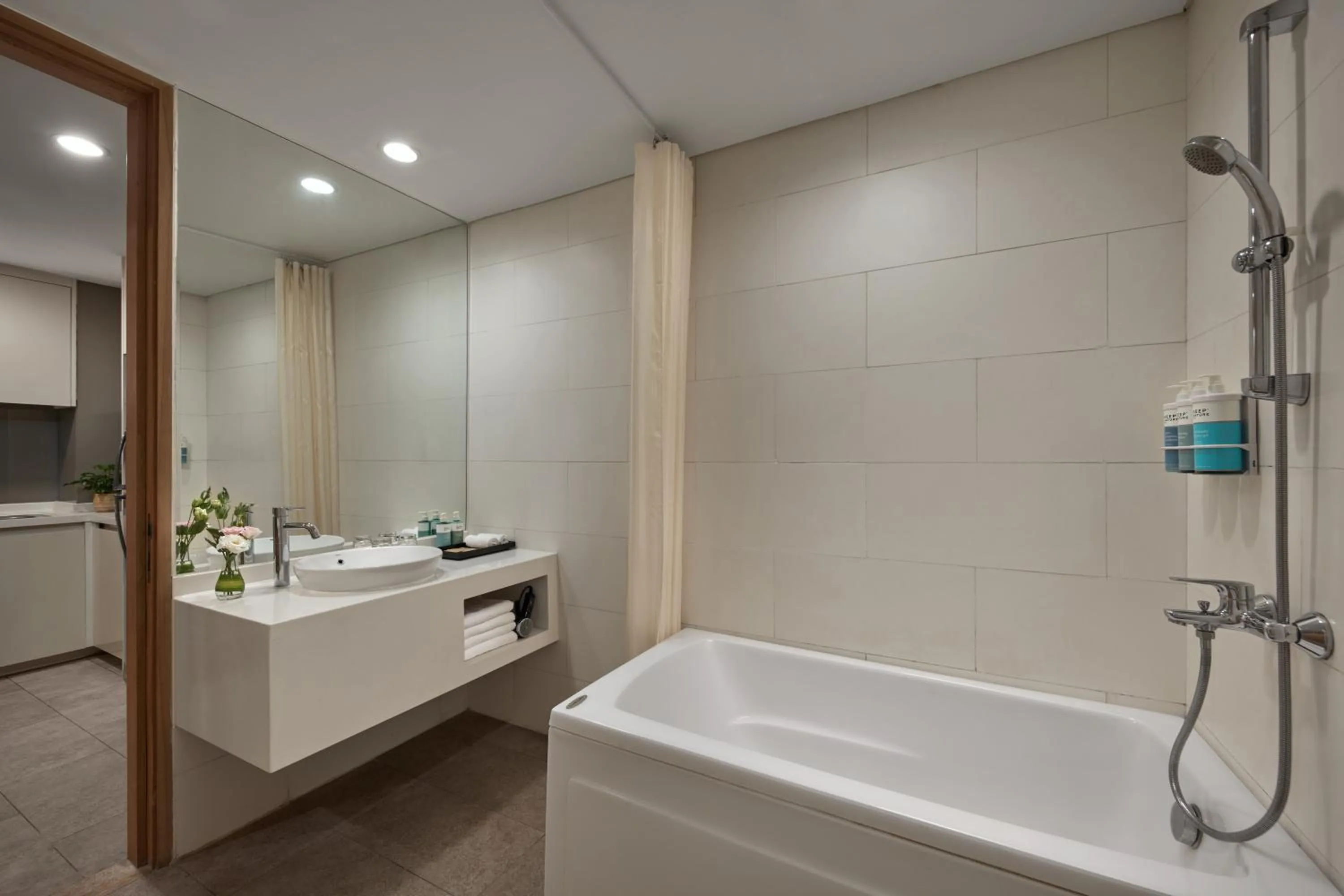 Bathroom in Novotel Living Saigon South