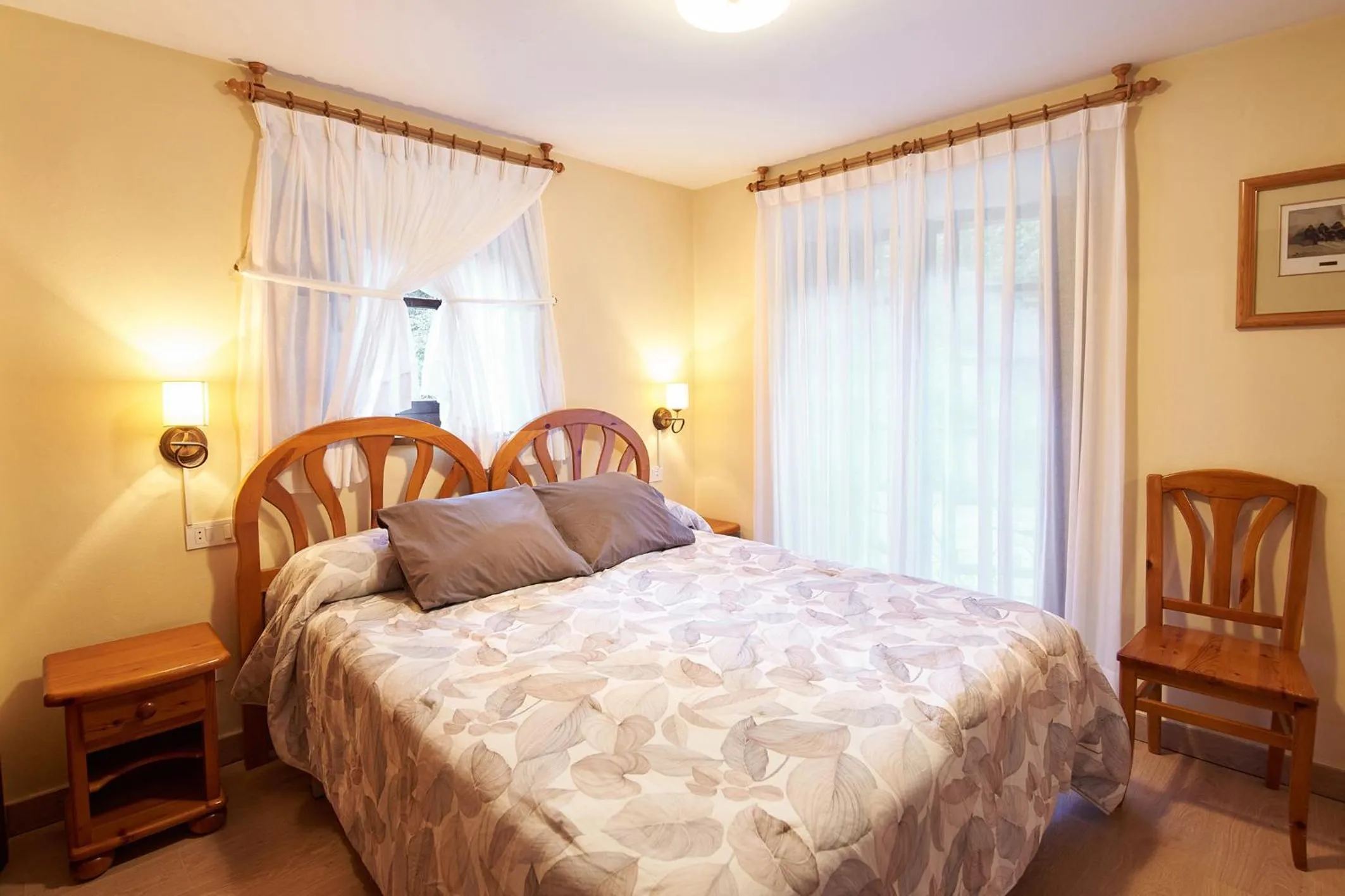 Bed in La Casona de Mestas