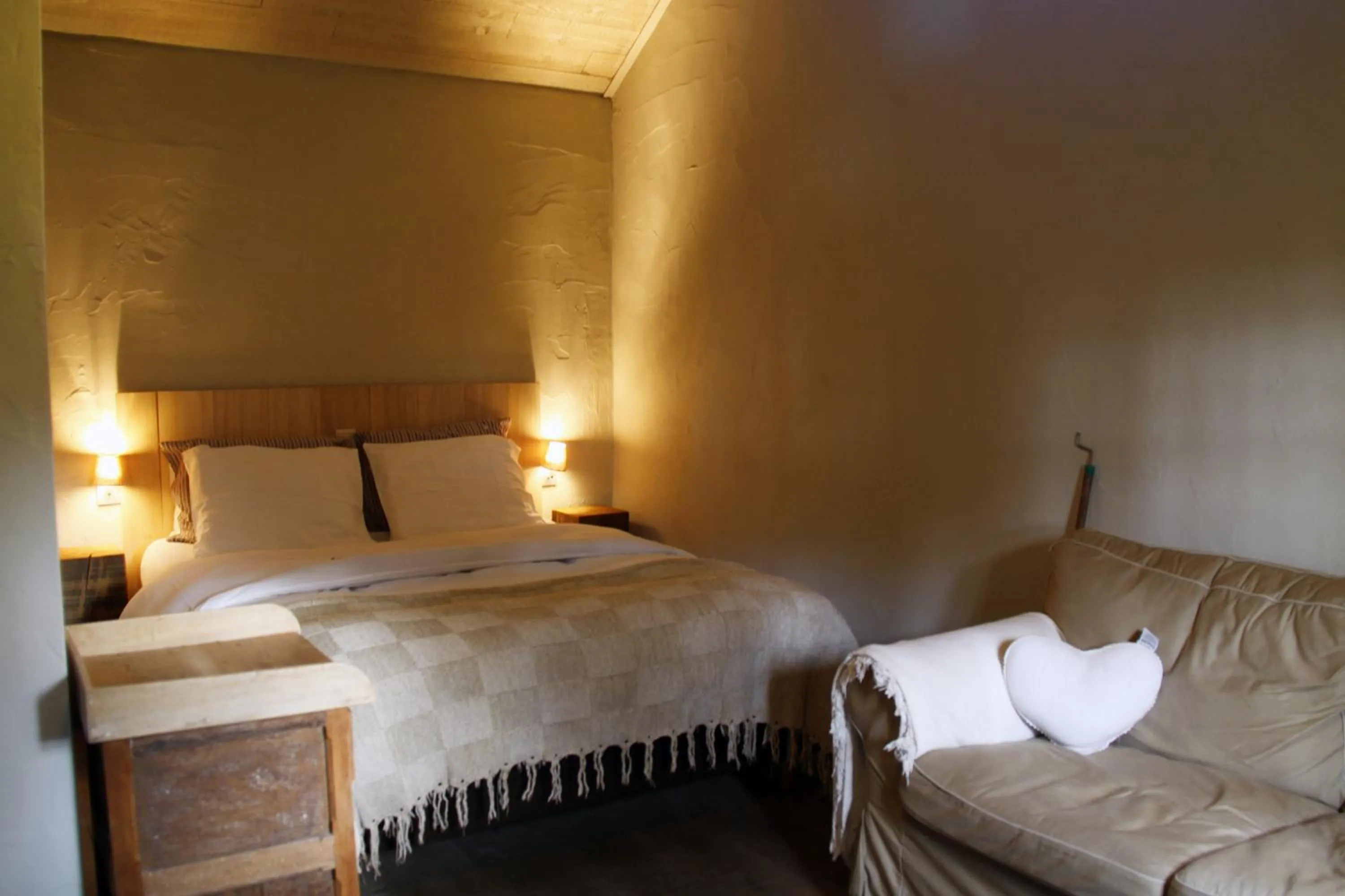 Bed in B&B Hoeve de Steenoven