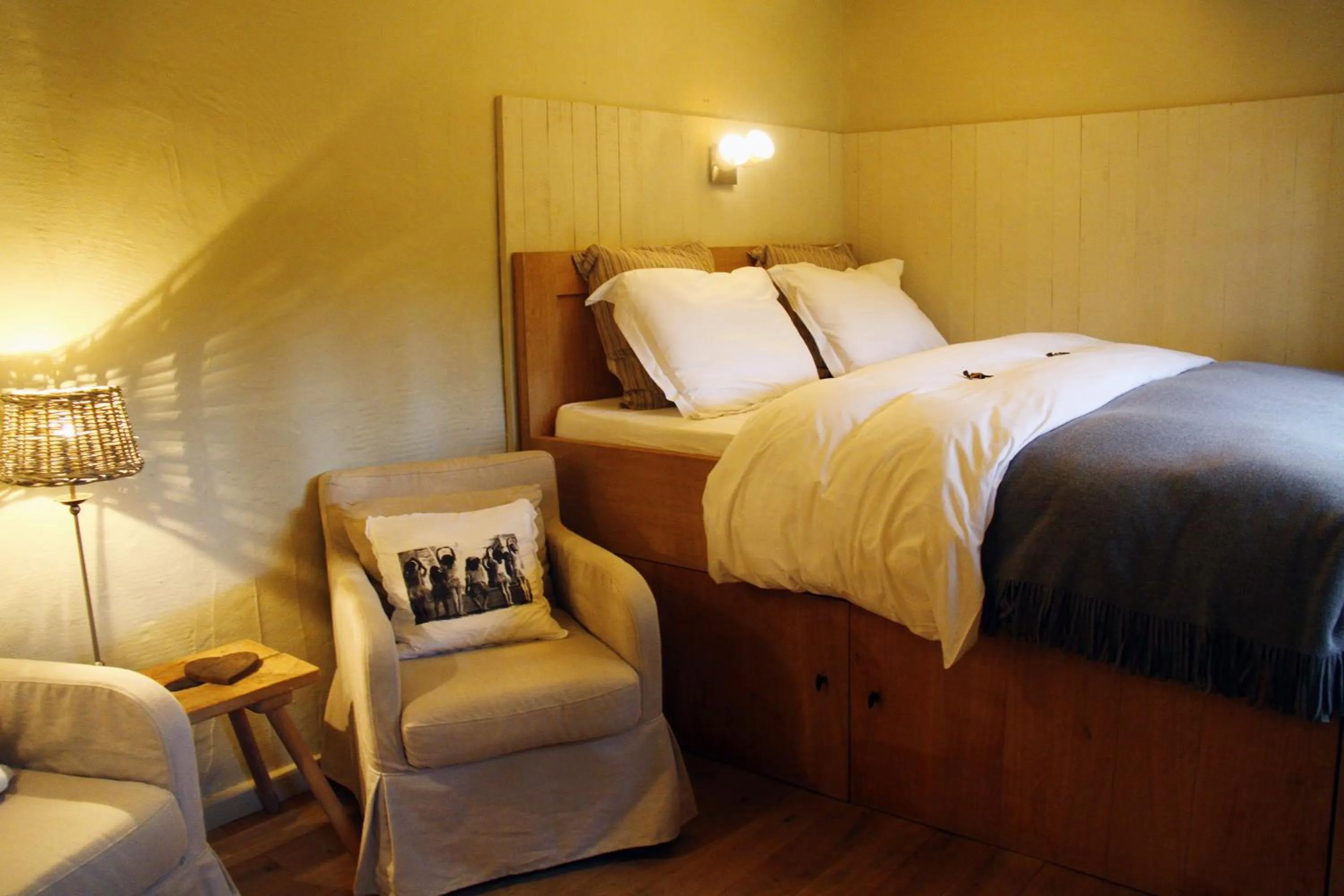 Bed in B&B Hoeve de Steenoven