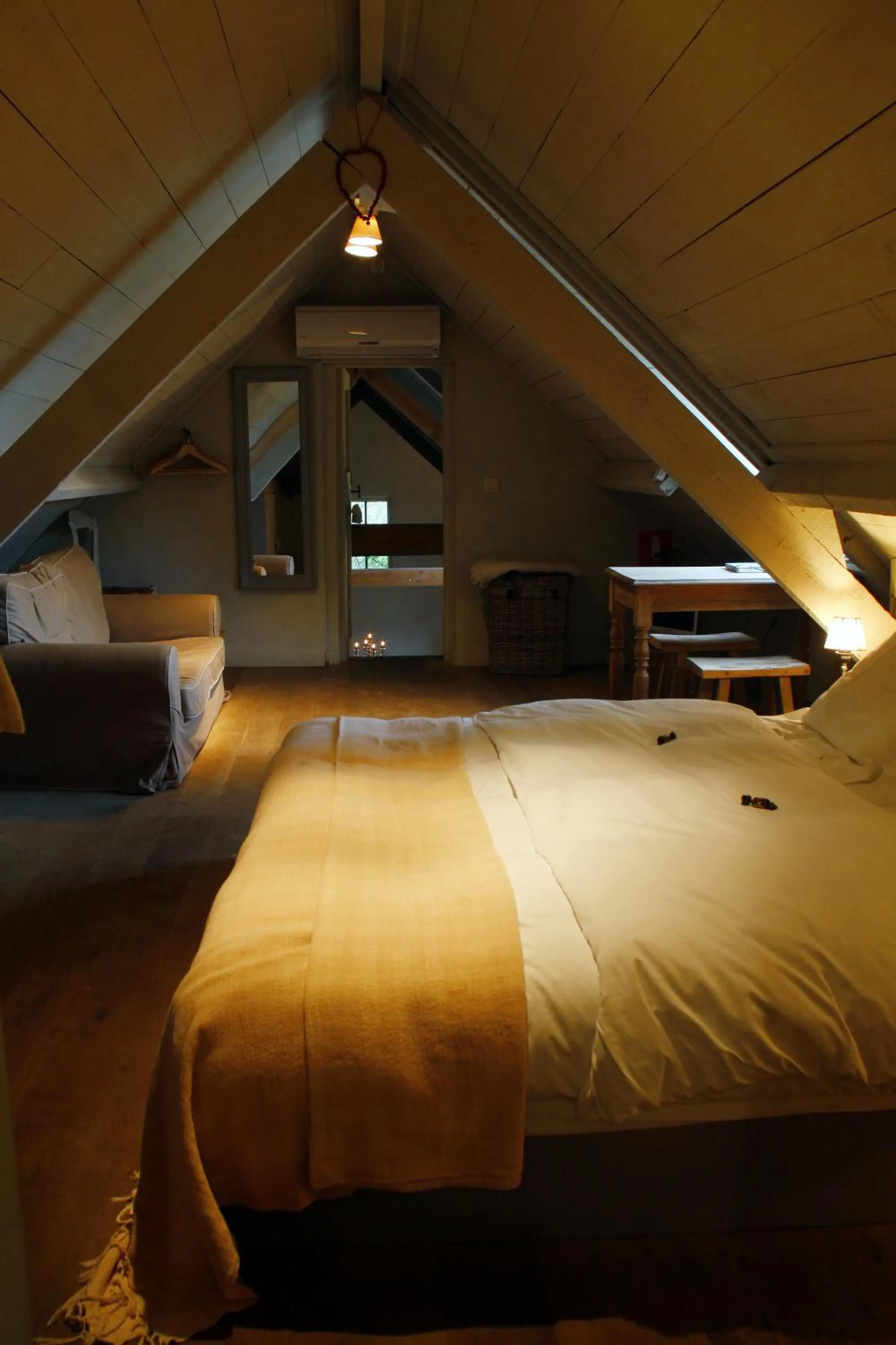 Bed in B&B Hoeve de Steenoven