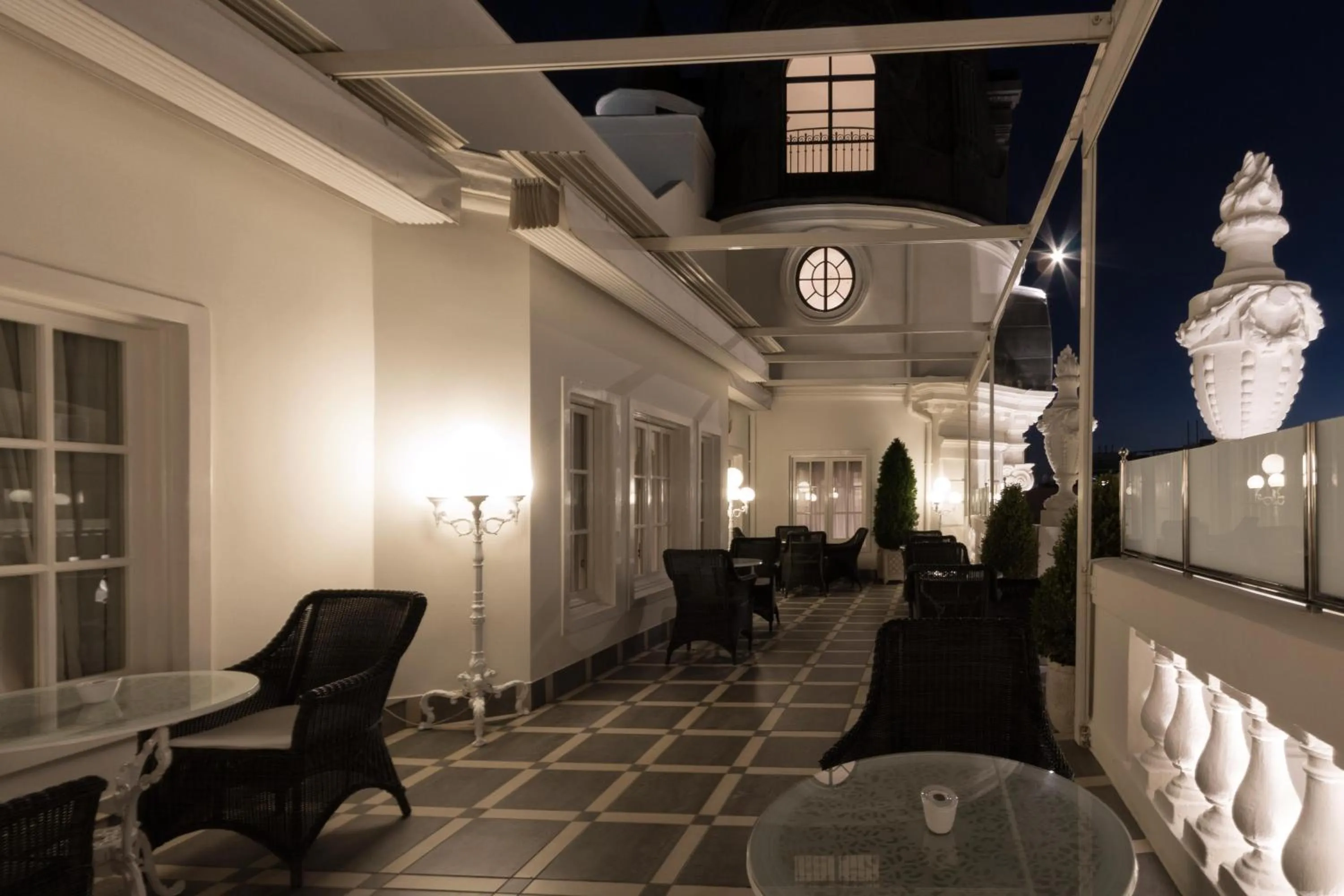 Balcony/Terrace in Hotel Atlántico