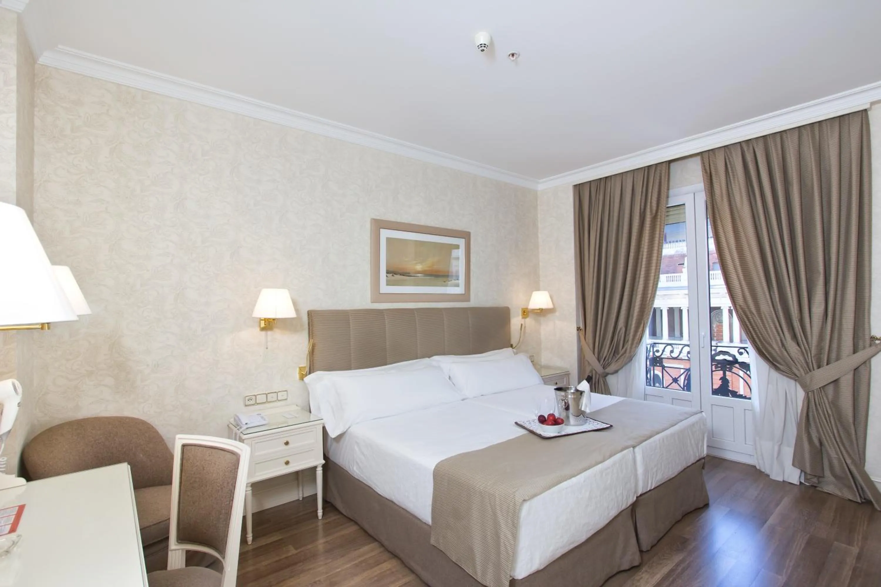 Bedroom, Bed in Hotel Atlántico