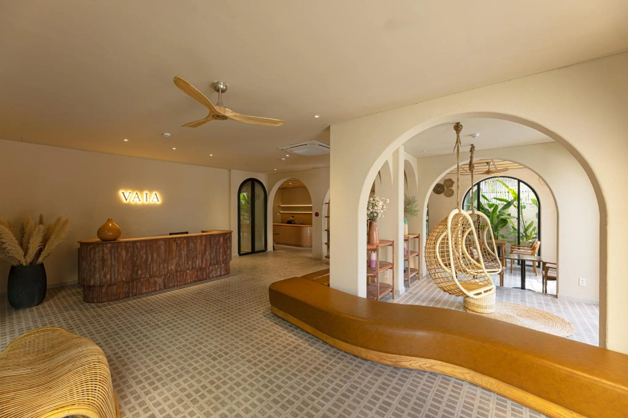Lobby or reception in Vaia Hoi An Boutique Hotel