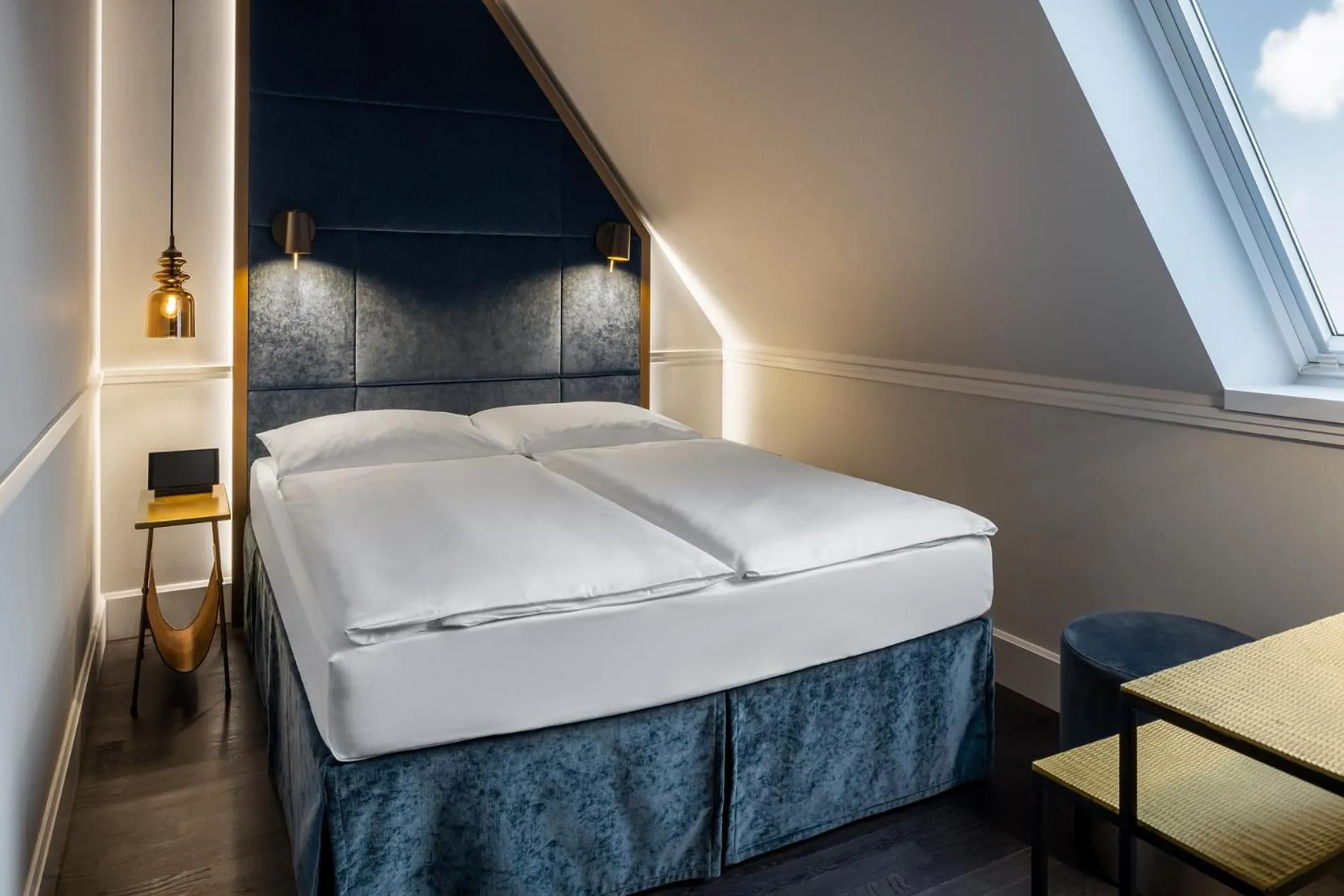 Bed in Hotel AMO by AMANO Friedrichstraße