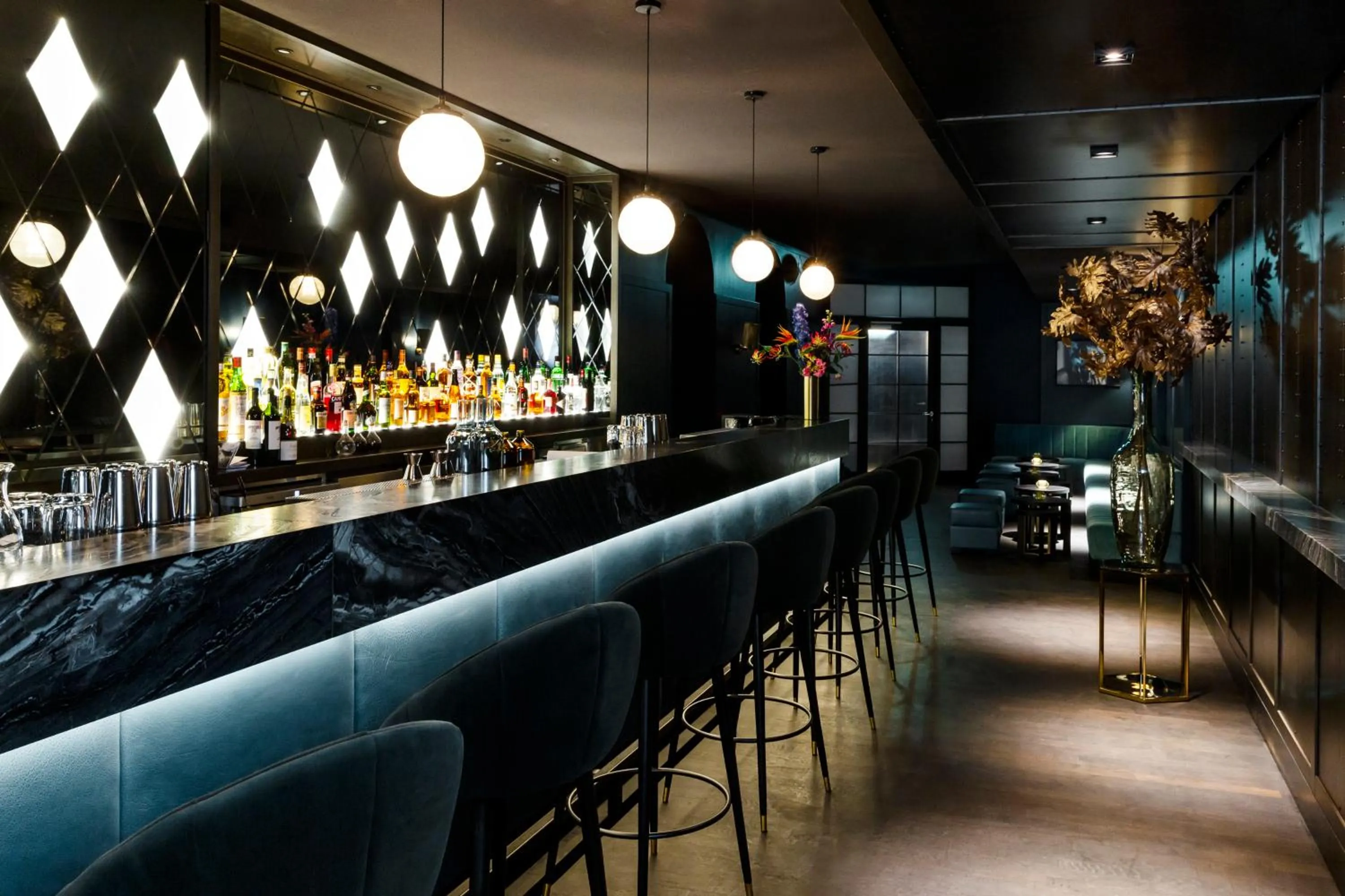 Lounge or bar in Hotel AMO by AMANO Friedrichstraße