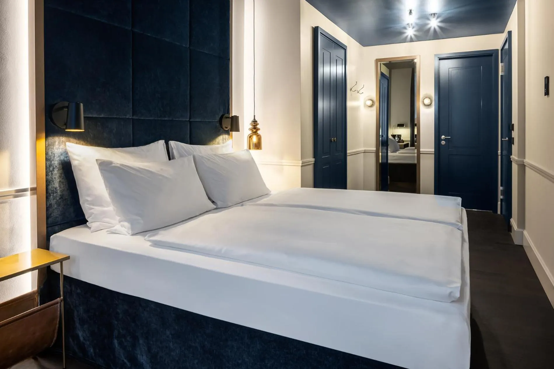 Bed in Hotel AMO by AMANO Friedrichstraße