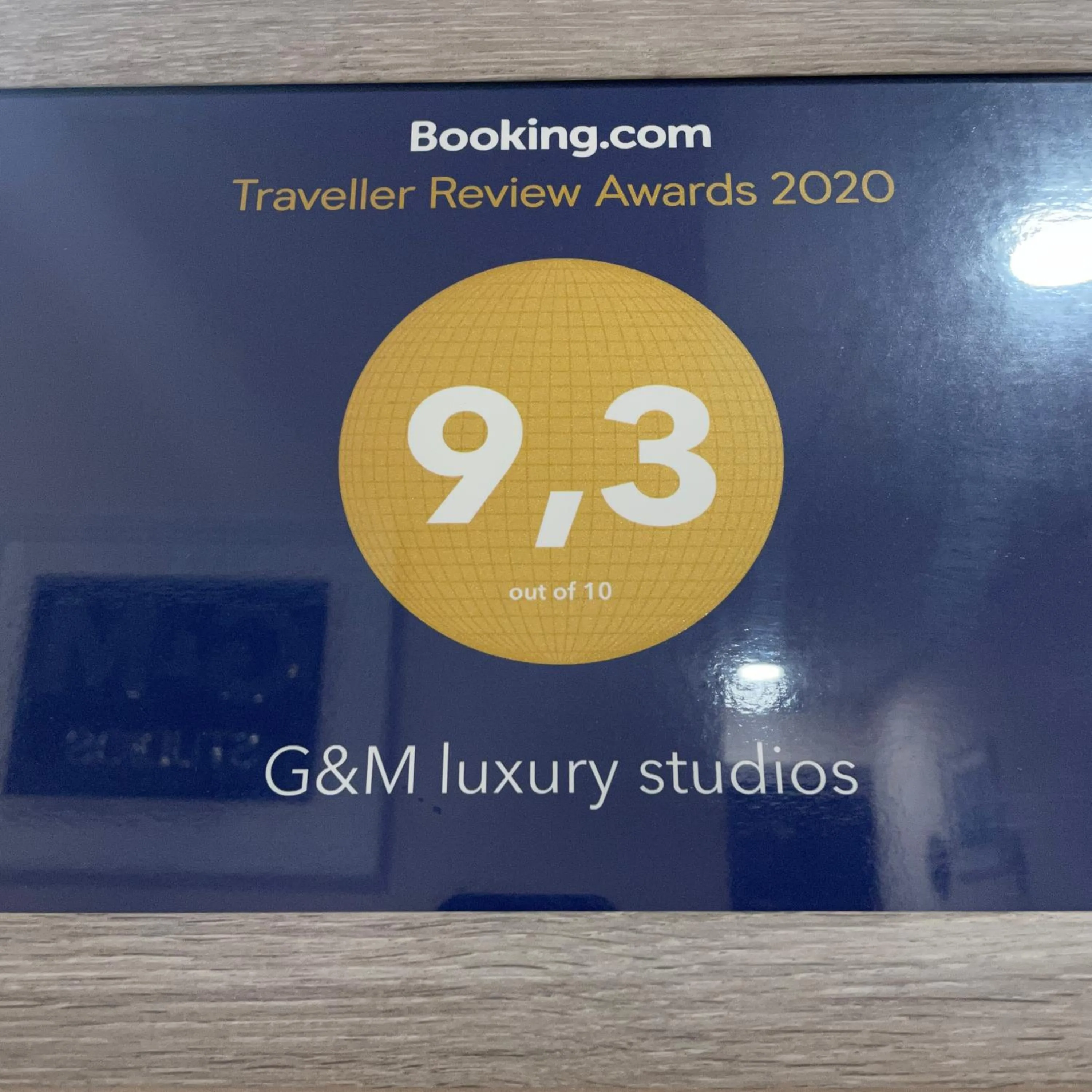 Decorative detail in G&M Luxury Studios