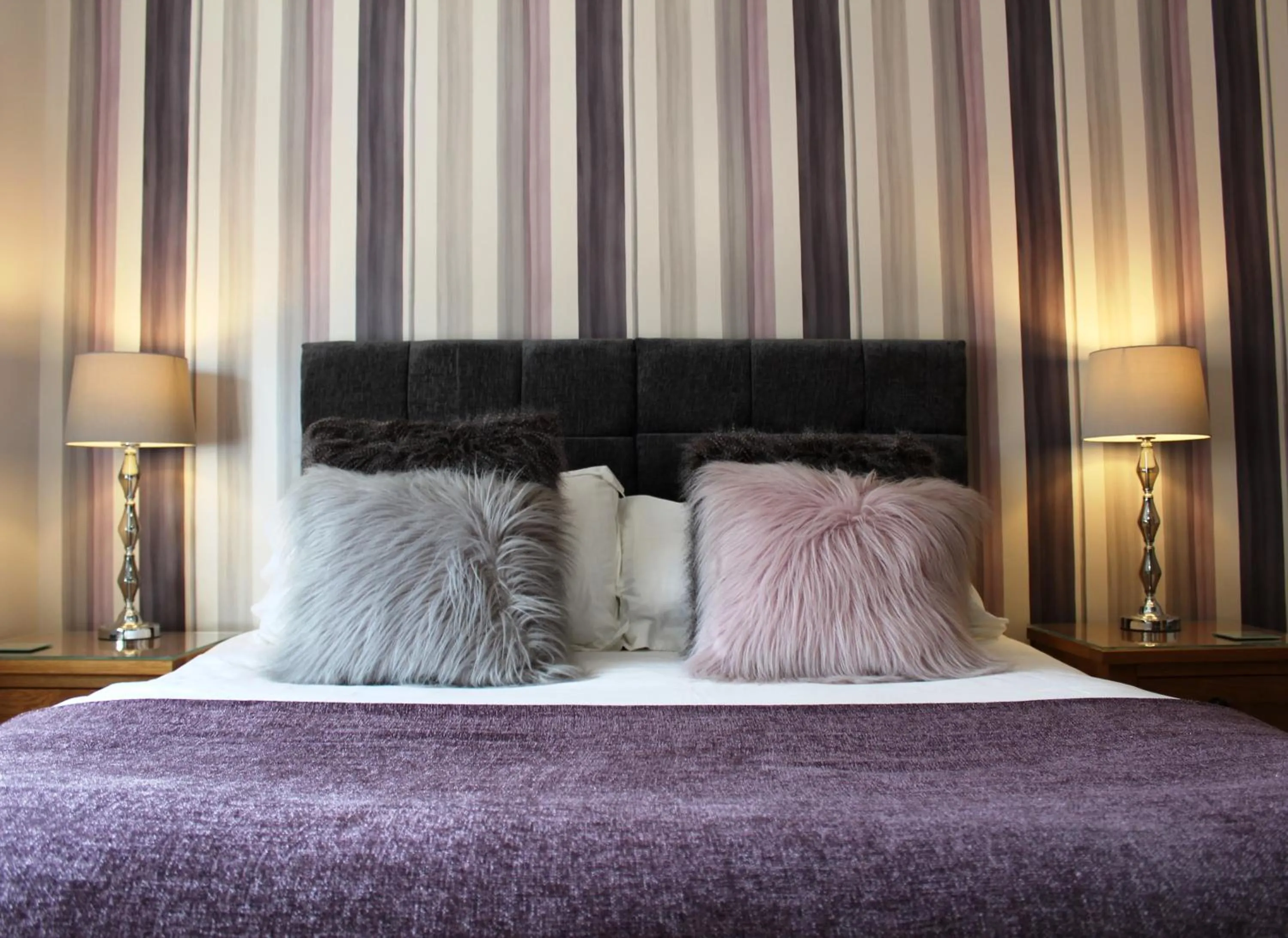 Bed in The Vine B & B