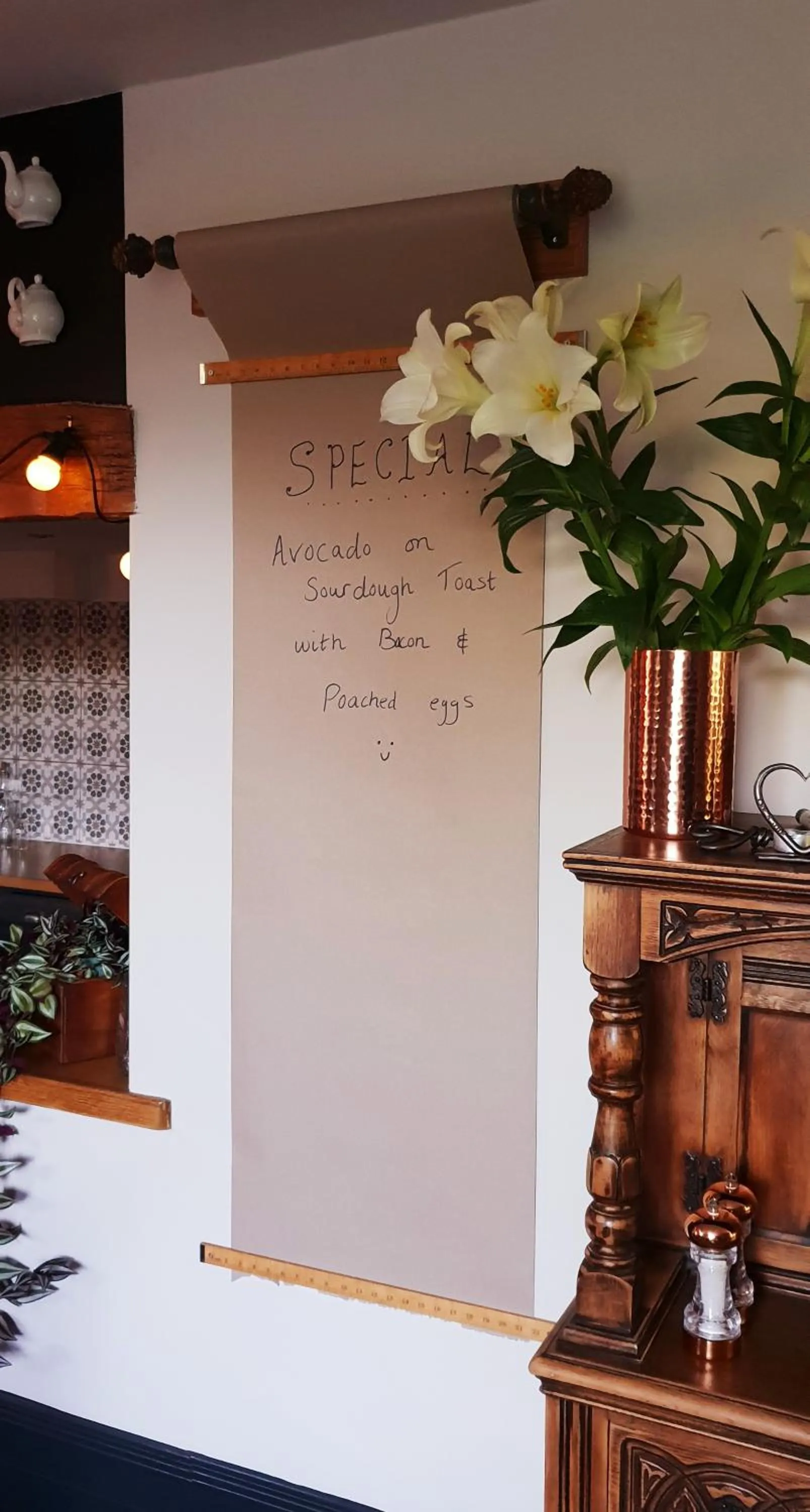 Decorative detail in The Vine B & B