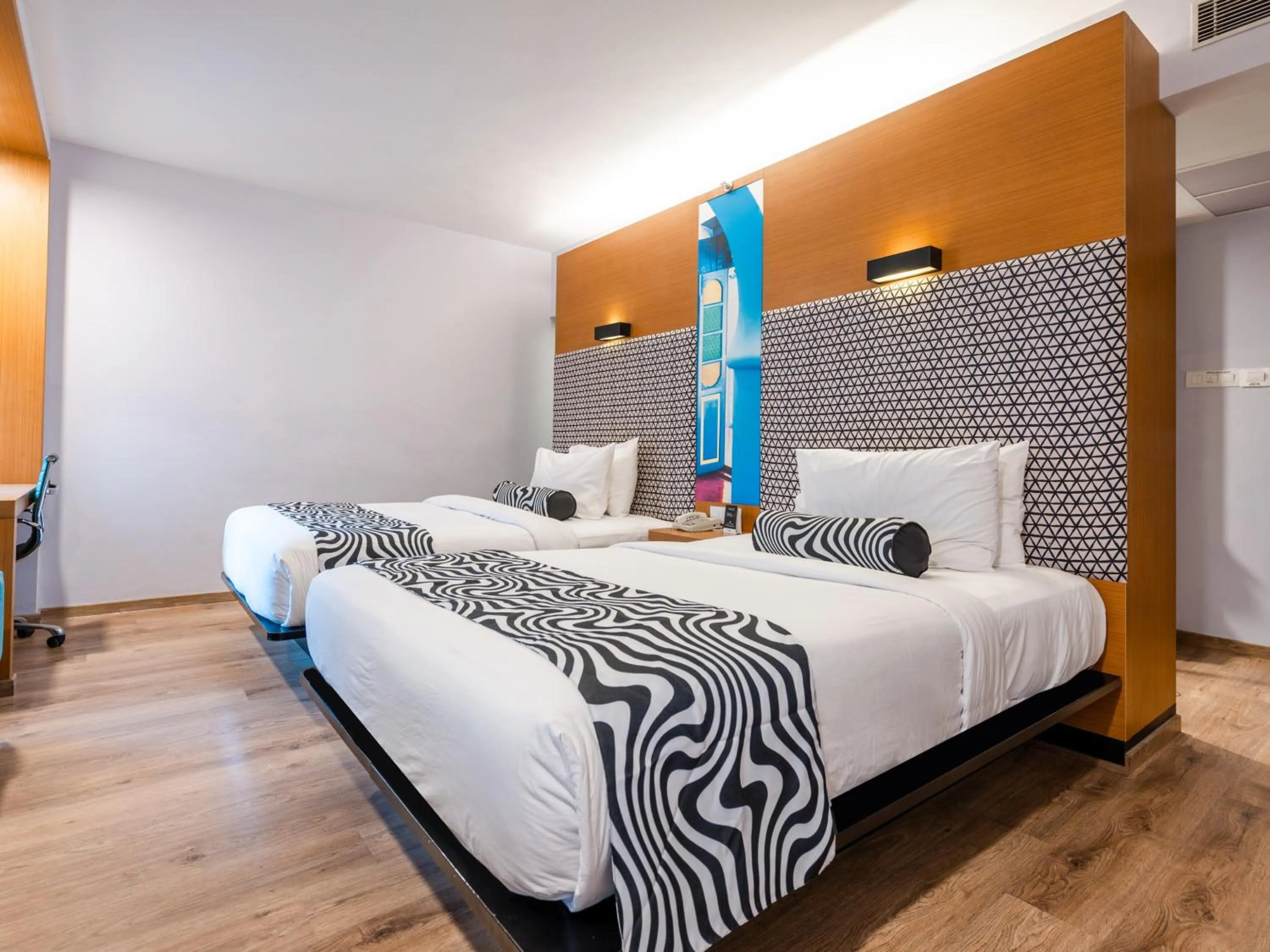 Bedroom, Bed in Sunday Hotel Chandigarh Zirakpur