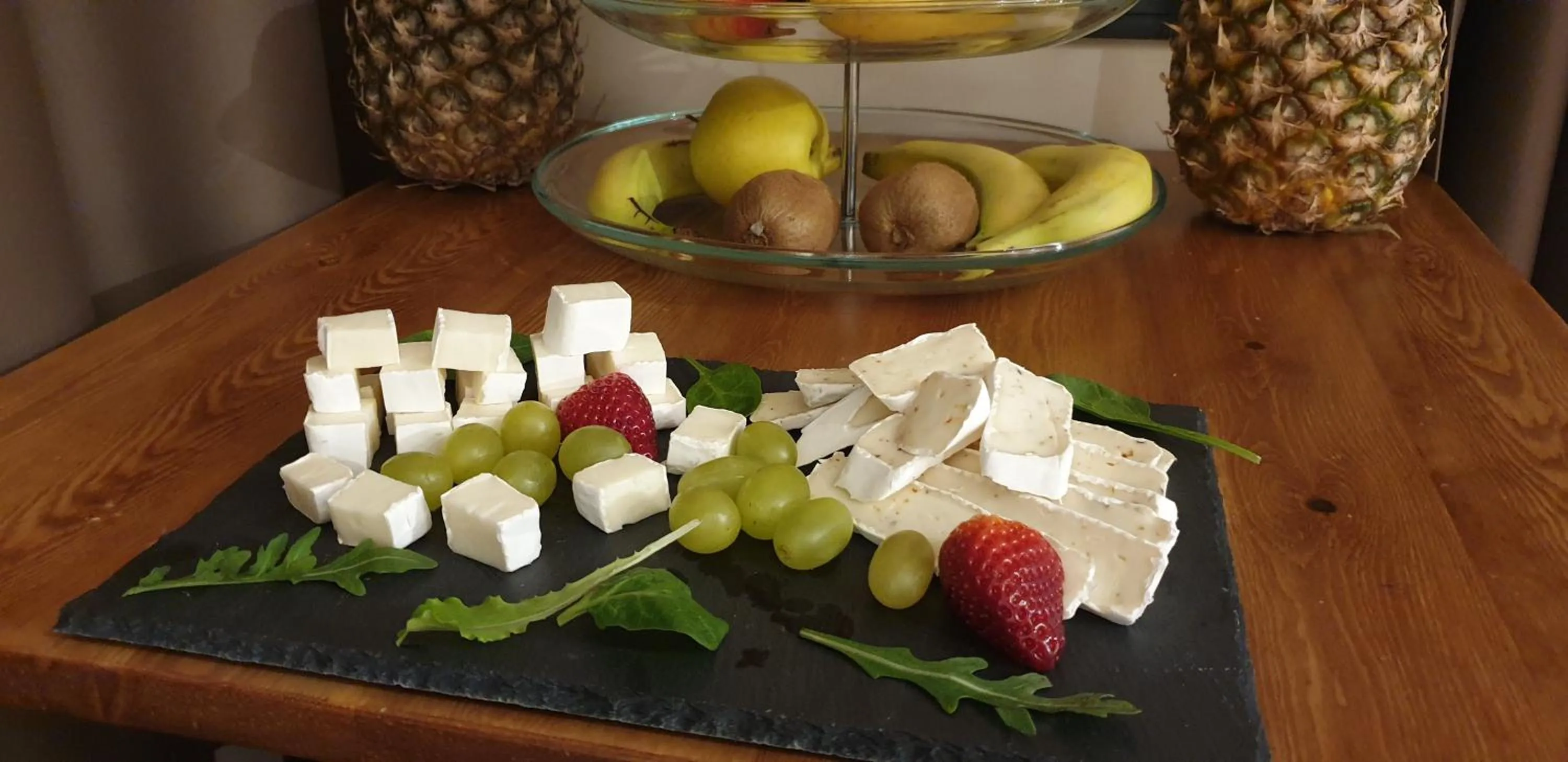 Food in Baobab Suites