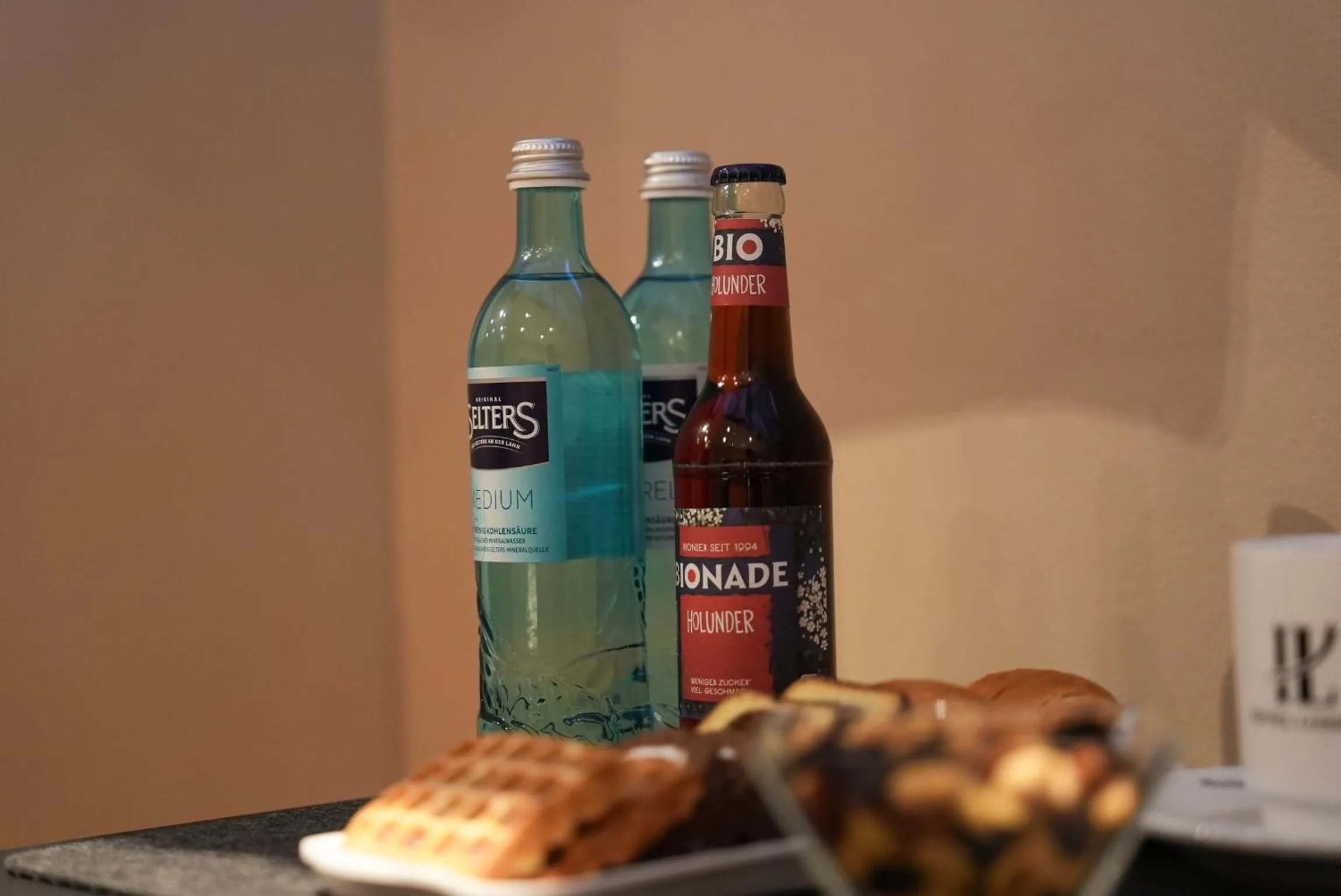 Drinks in Hotel Lumière an der Messe