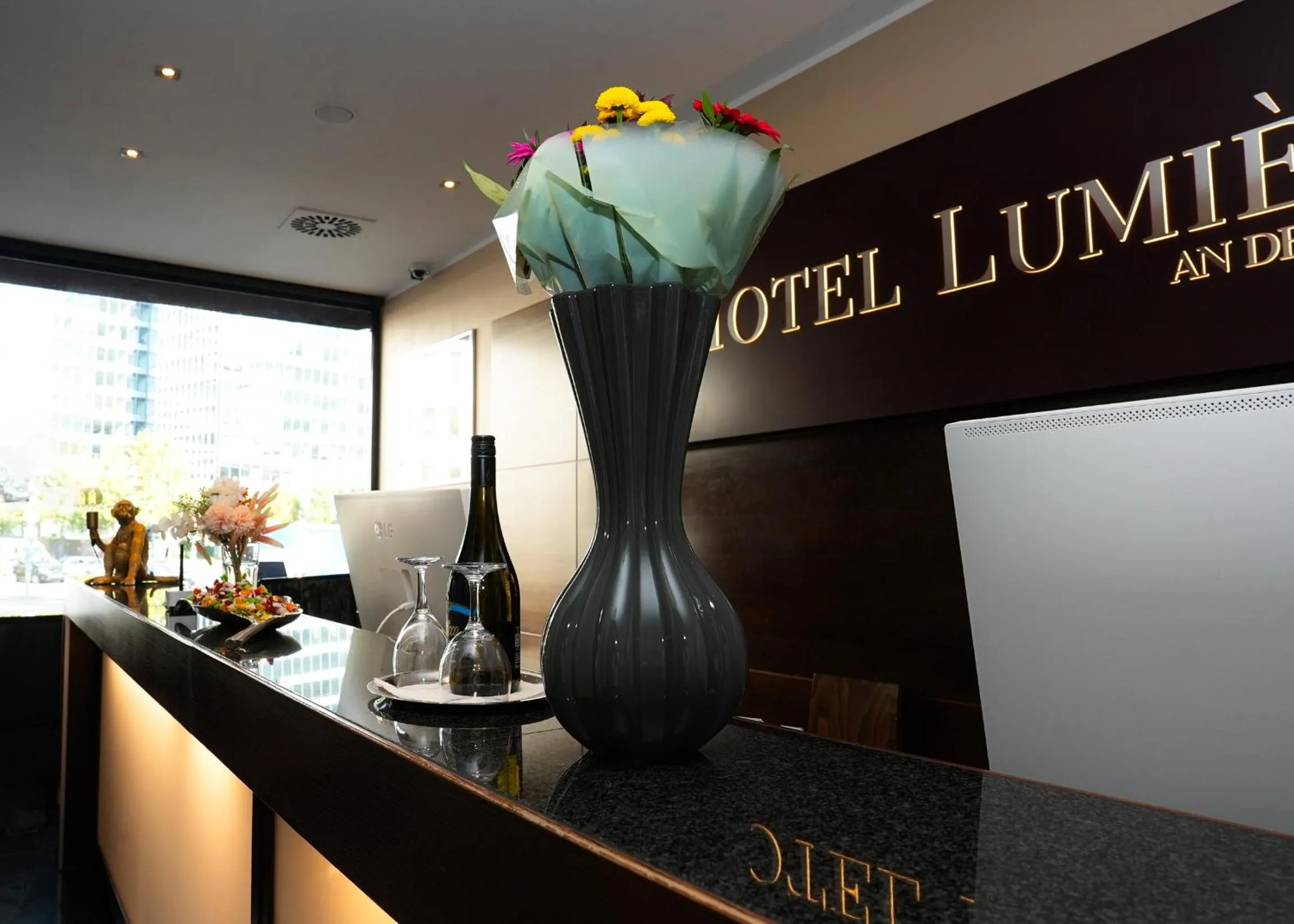 Lobby or reception in Hotel Lumière an der Messe