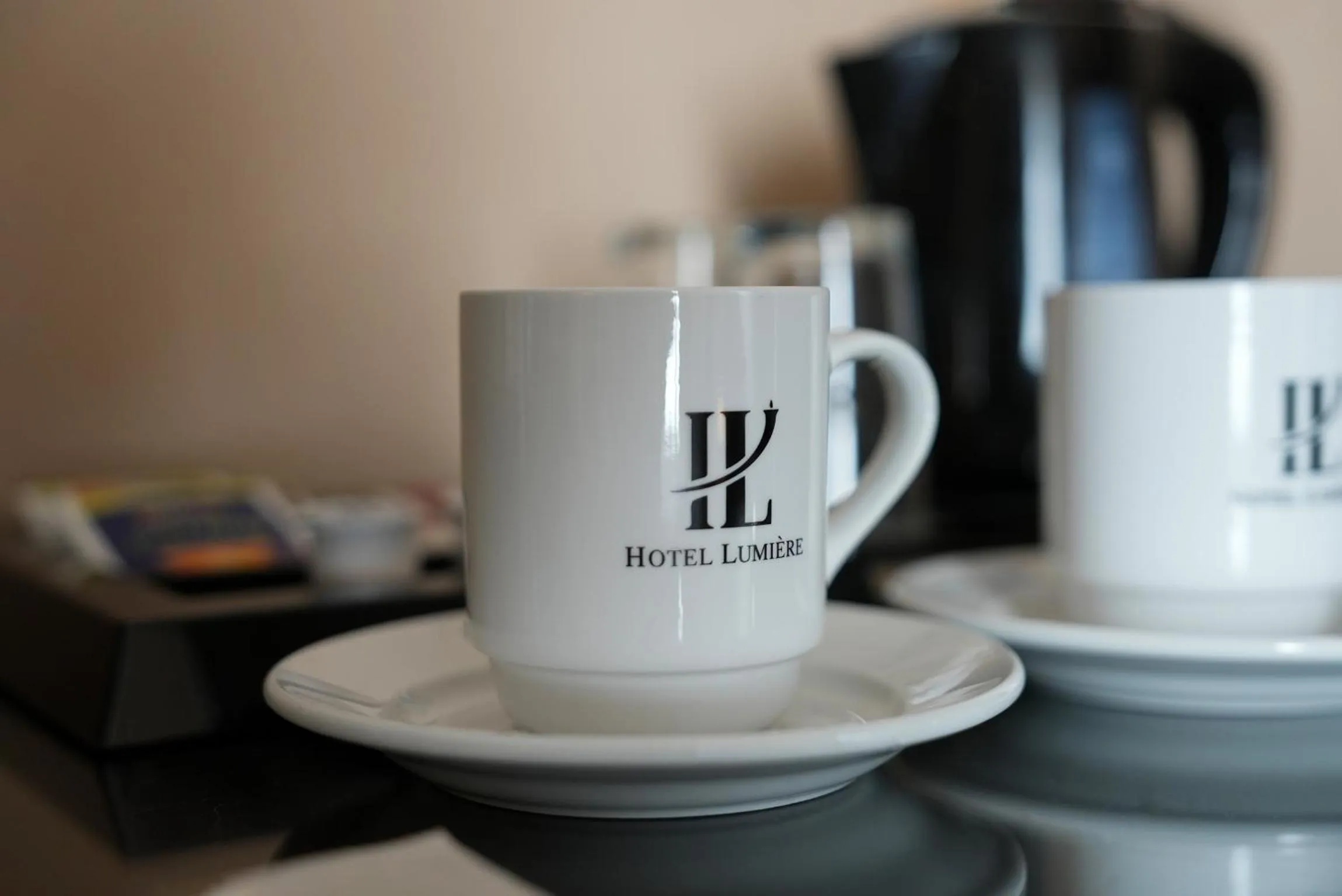 Coffee/tea facilities in Hotel Lumière an der Messe