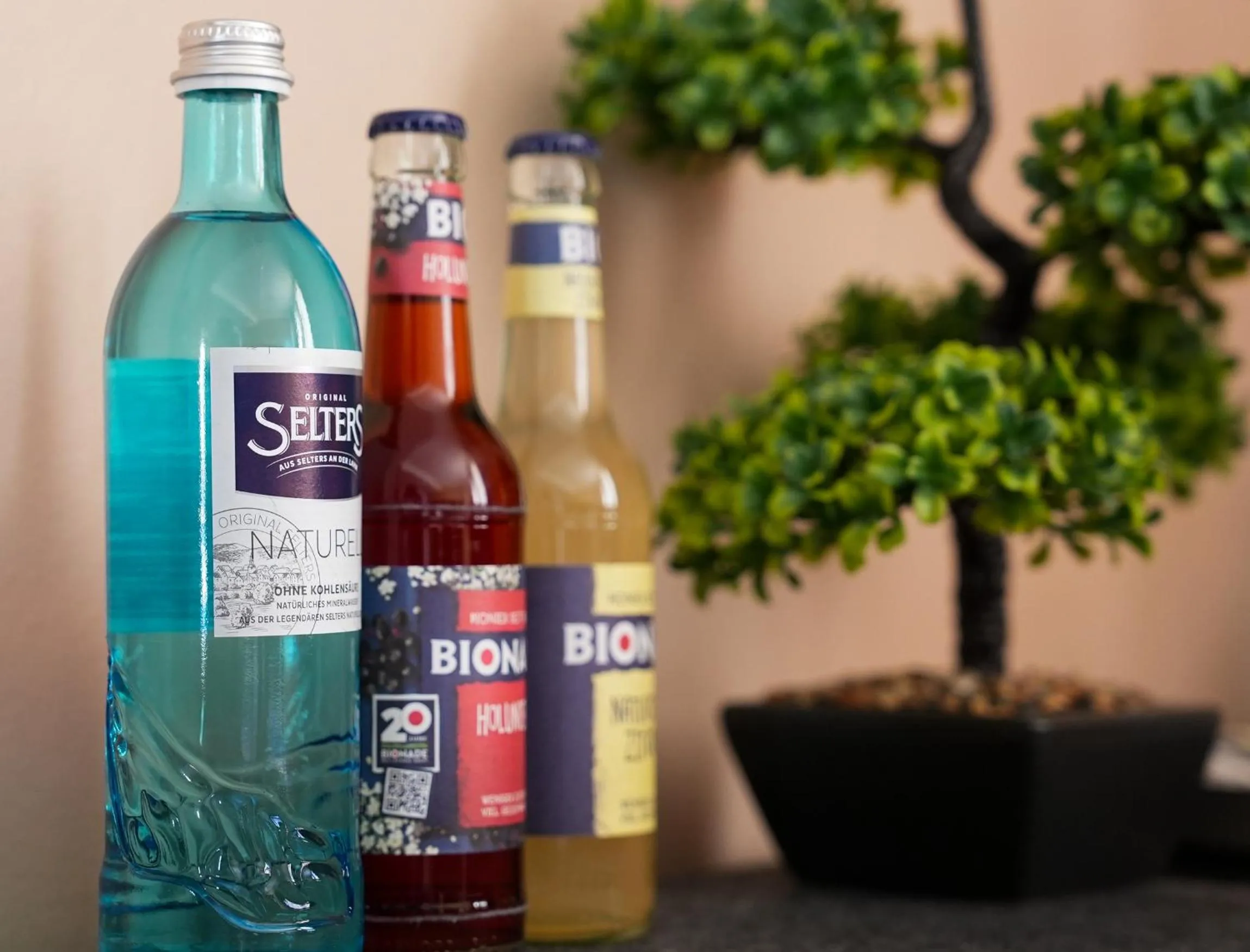 Drinks in Hotel Lumière an der Messe