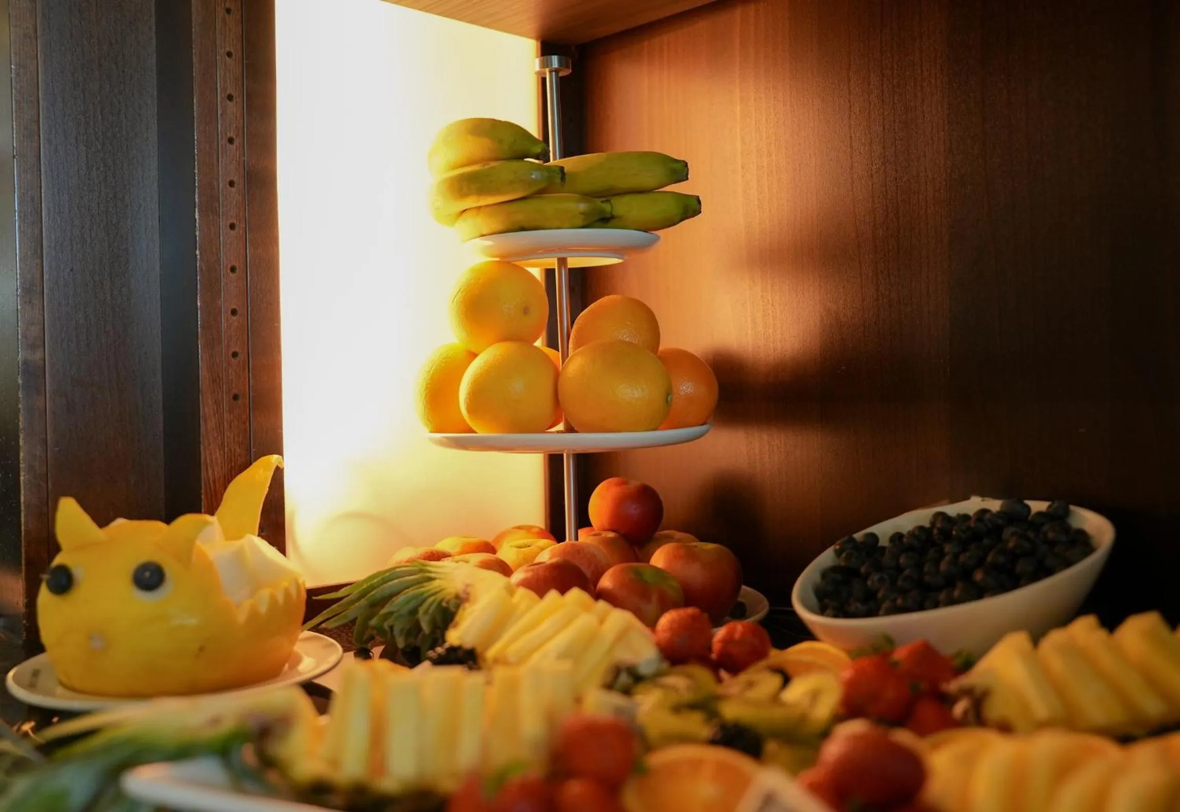 Breakfast in Hotel Lumière an der Messe