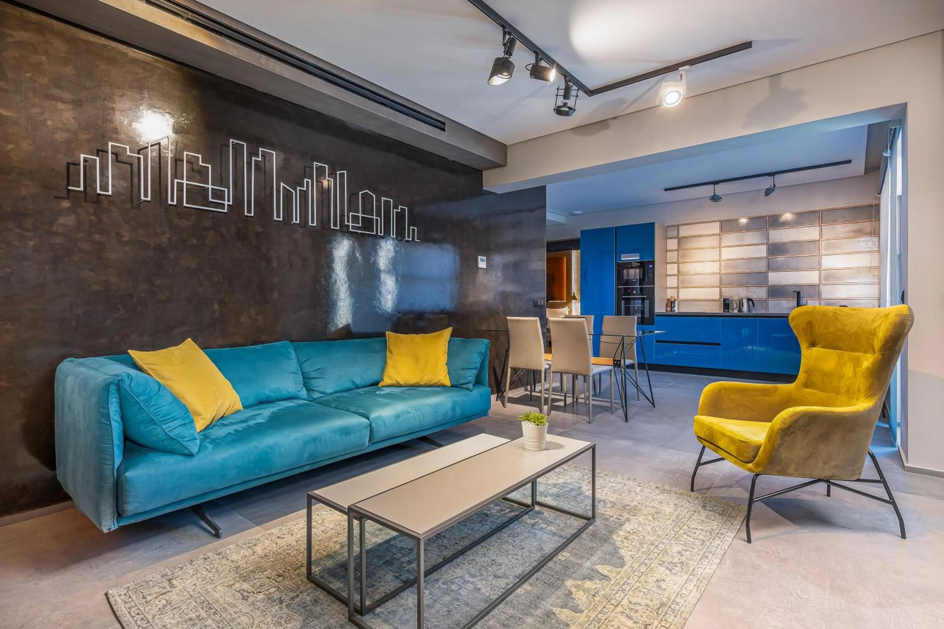 Living room in Onira Suite Dreams