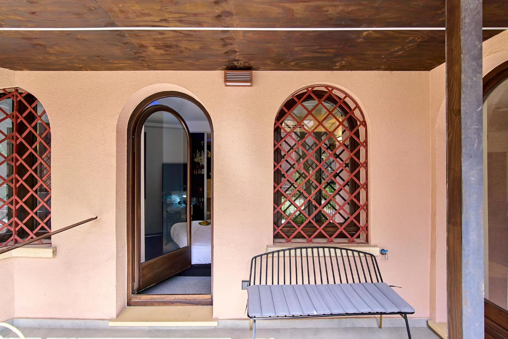 Patio in Hotel Melibea by gaiarooms