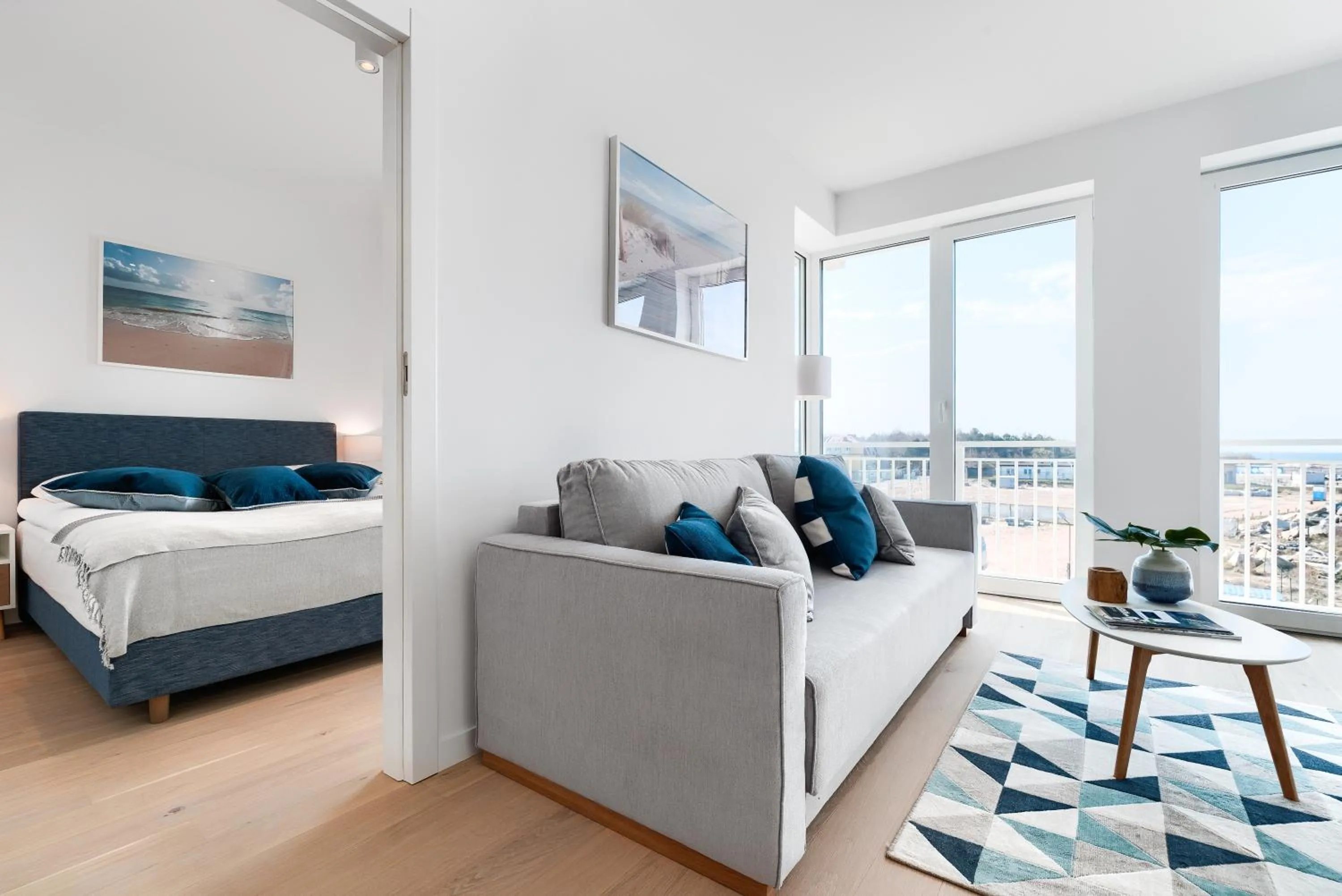 Living room in Marina Royale Darłowo - Apartamenty Ultra Mar nad morzem