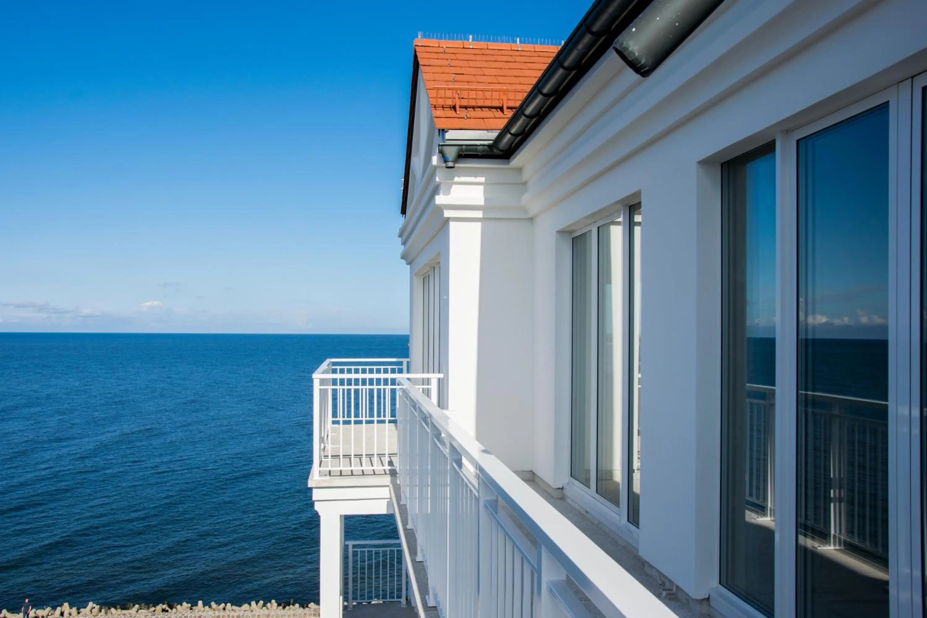 Balcony/Terrace in Marina Royale Darłowo - Apartamenty Ultra Mar nad morzem