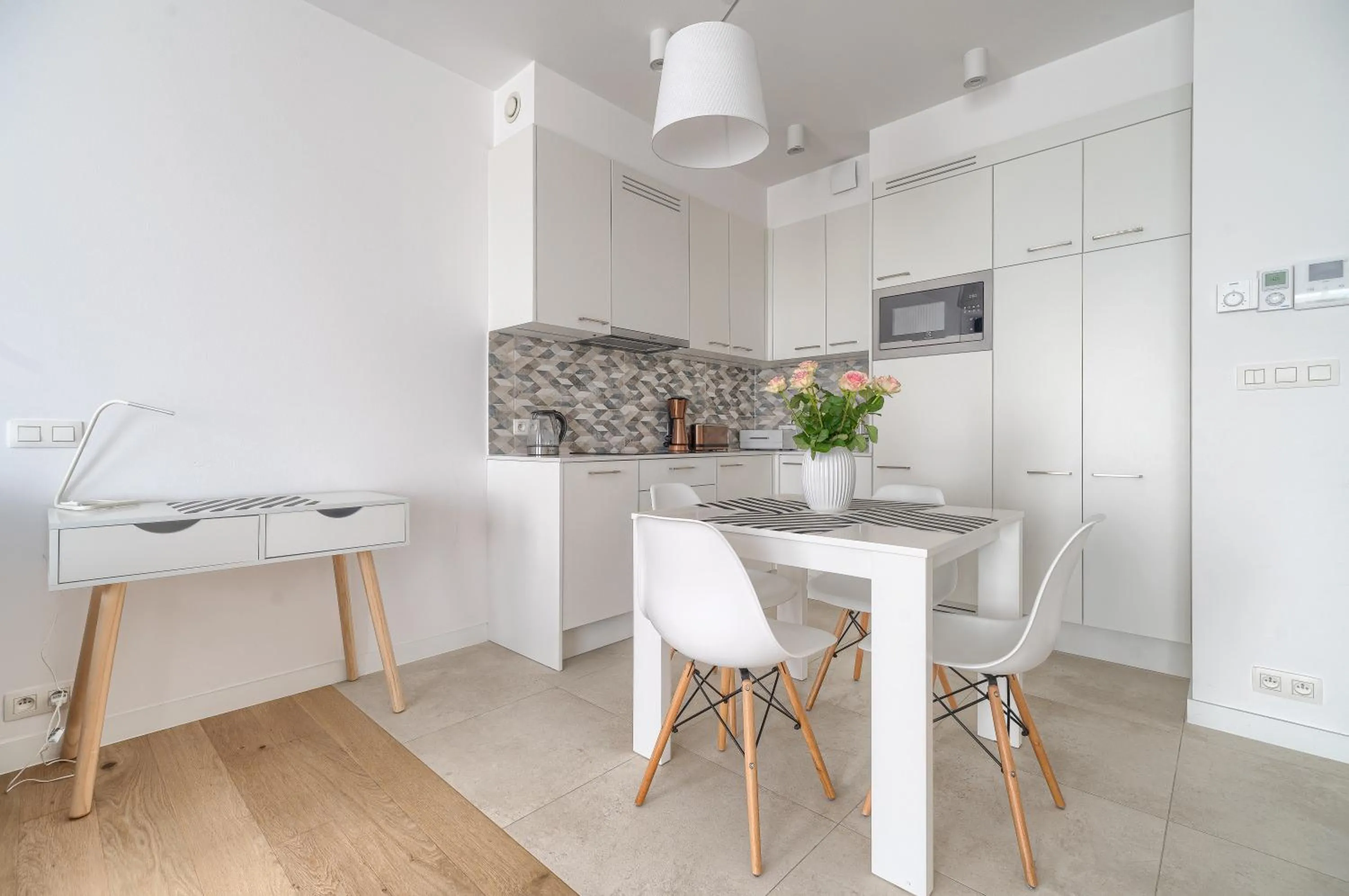 Kitchen or kitchenette in Marina Royale Darłowo - Apartamenty Ultra Mar nad morzem