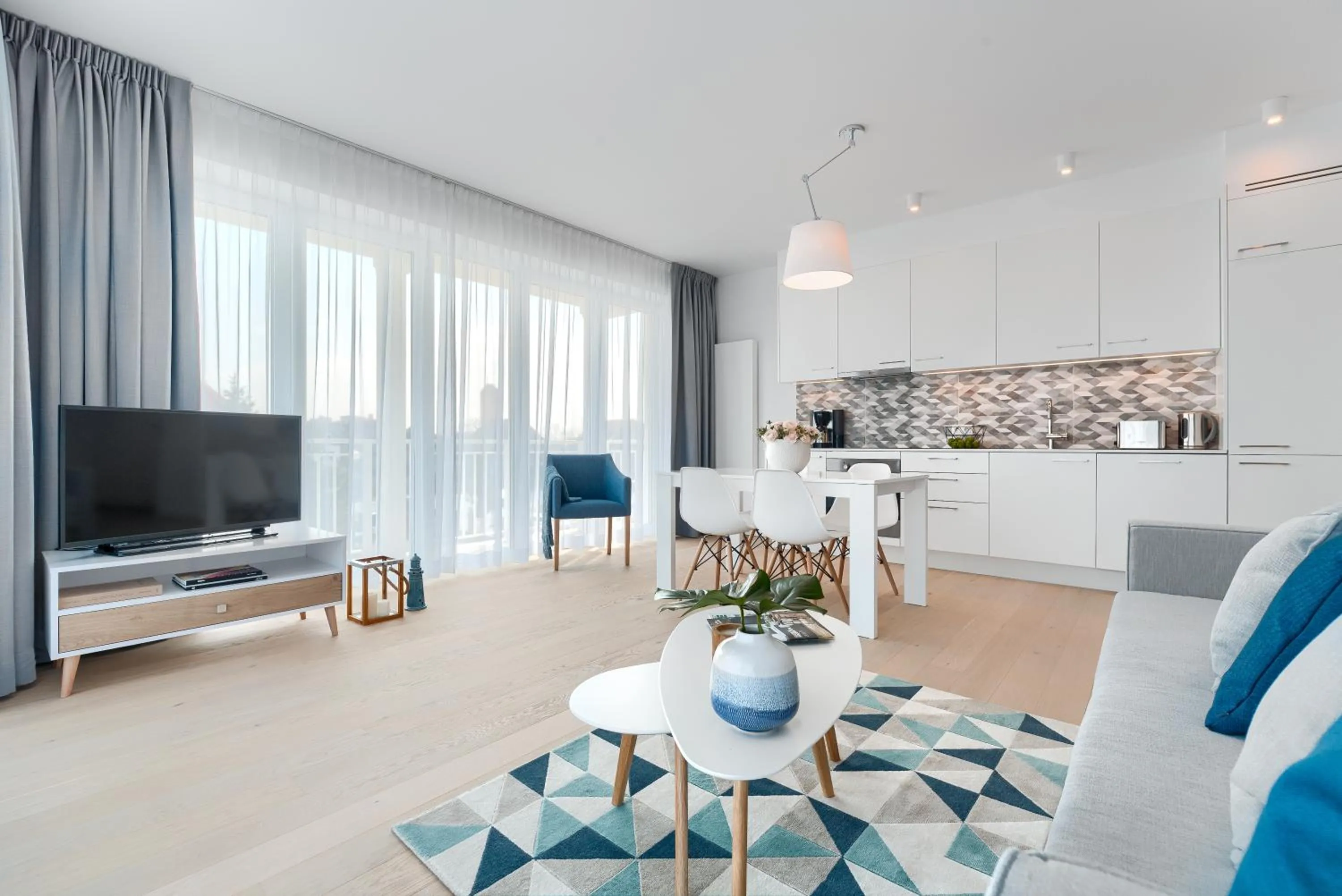 TV and multimedia in Marina Royale Darłowo - Apartamenty Ultra Mar nad morzem