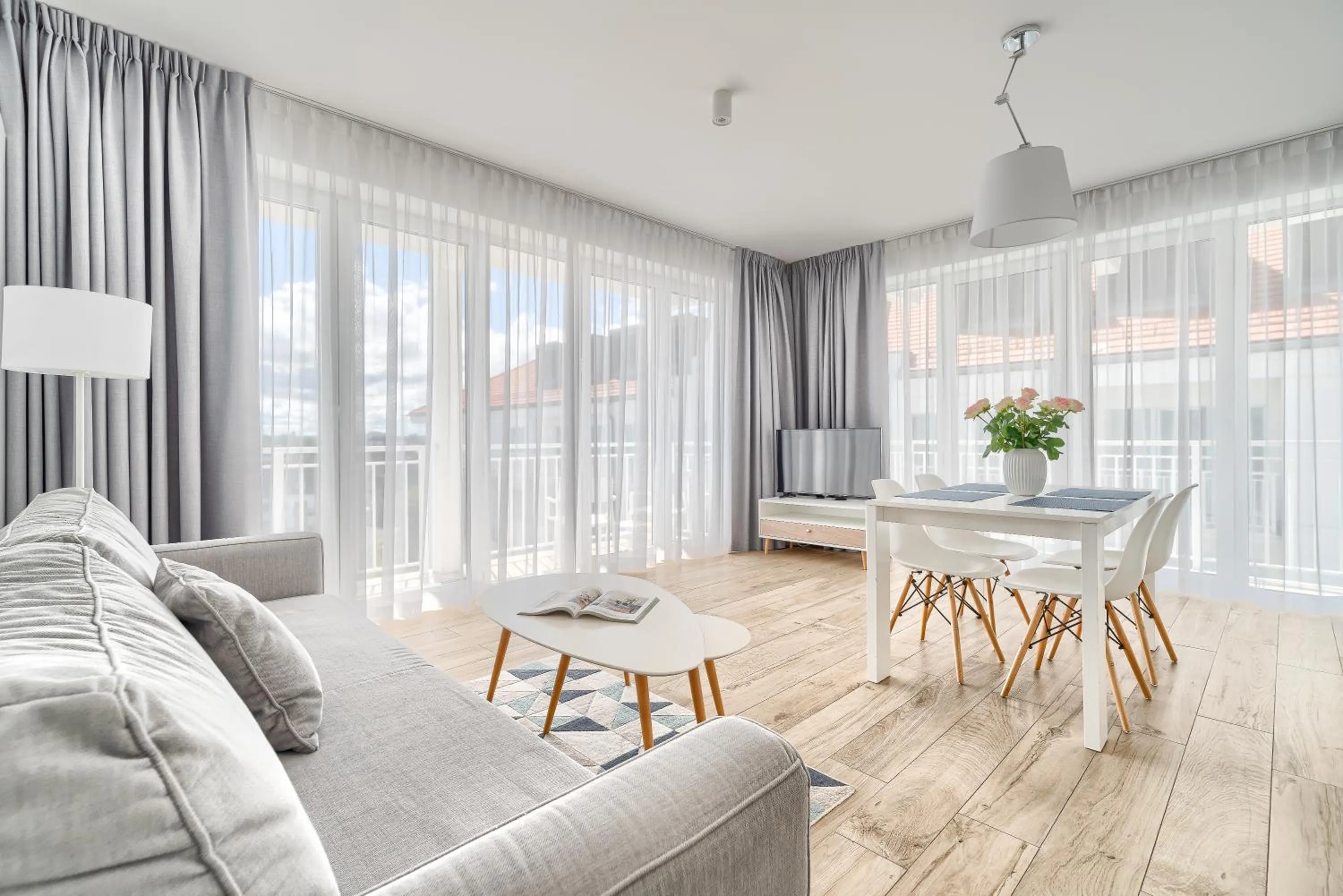 Living room in Marina Royale Darłowo - Apartamenty Ultra Mar nad morzem