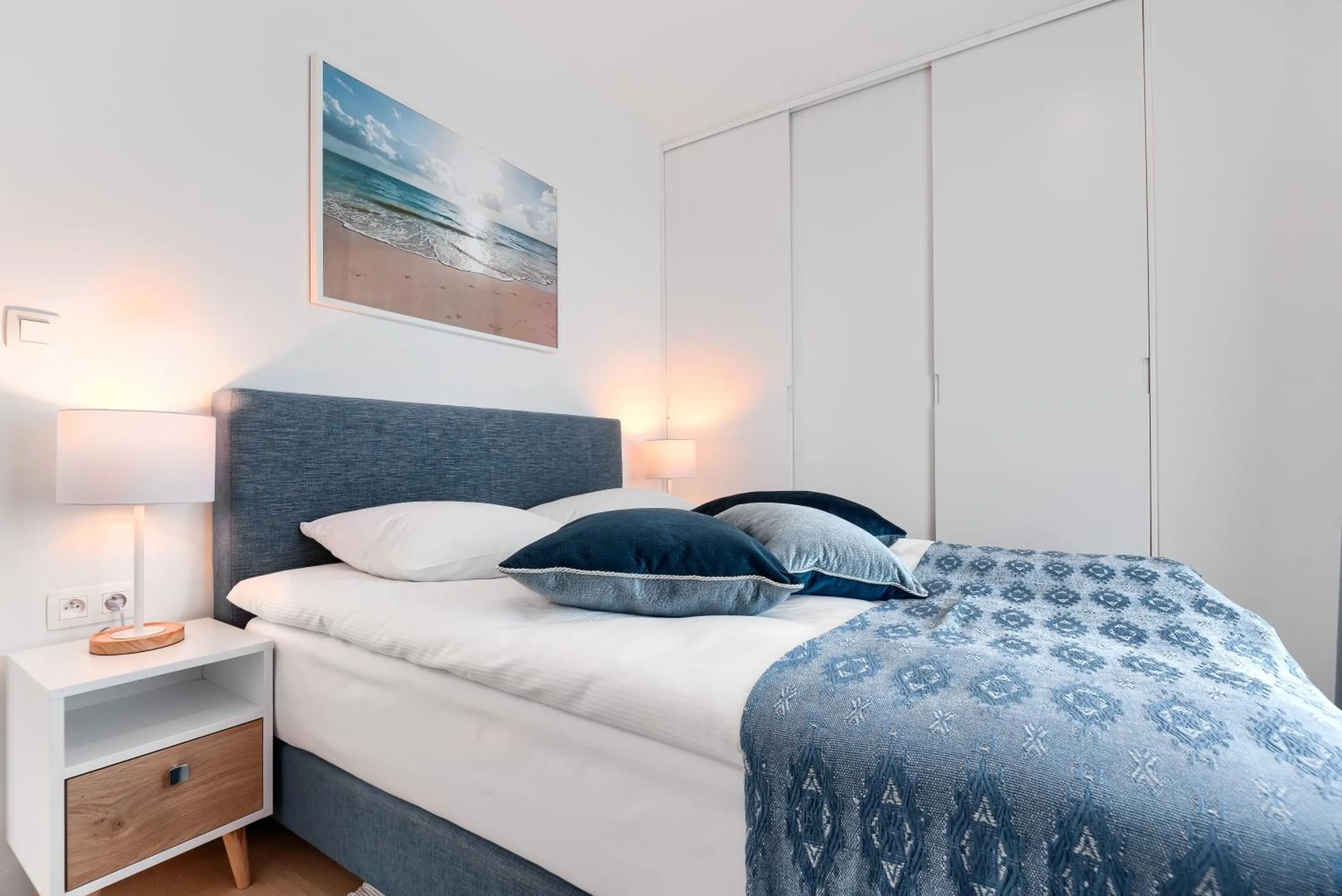 Bed in Marina Royale Darłowo - Apartamenty Ultra Mar nad morzem