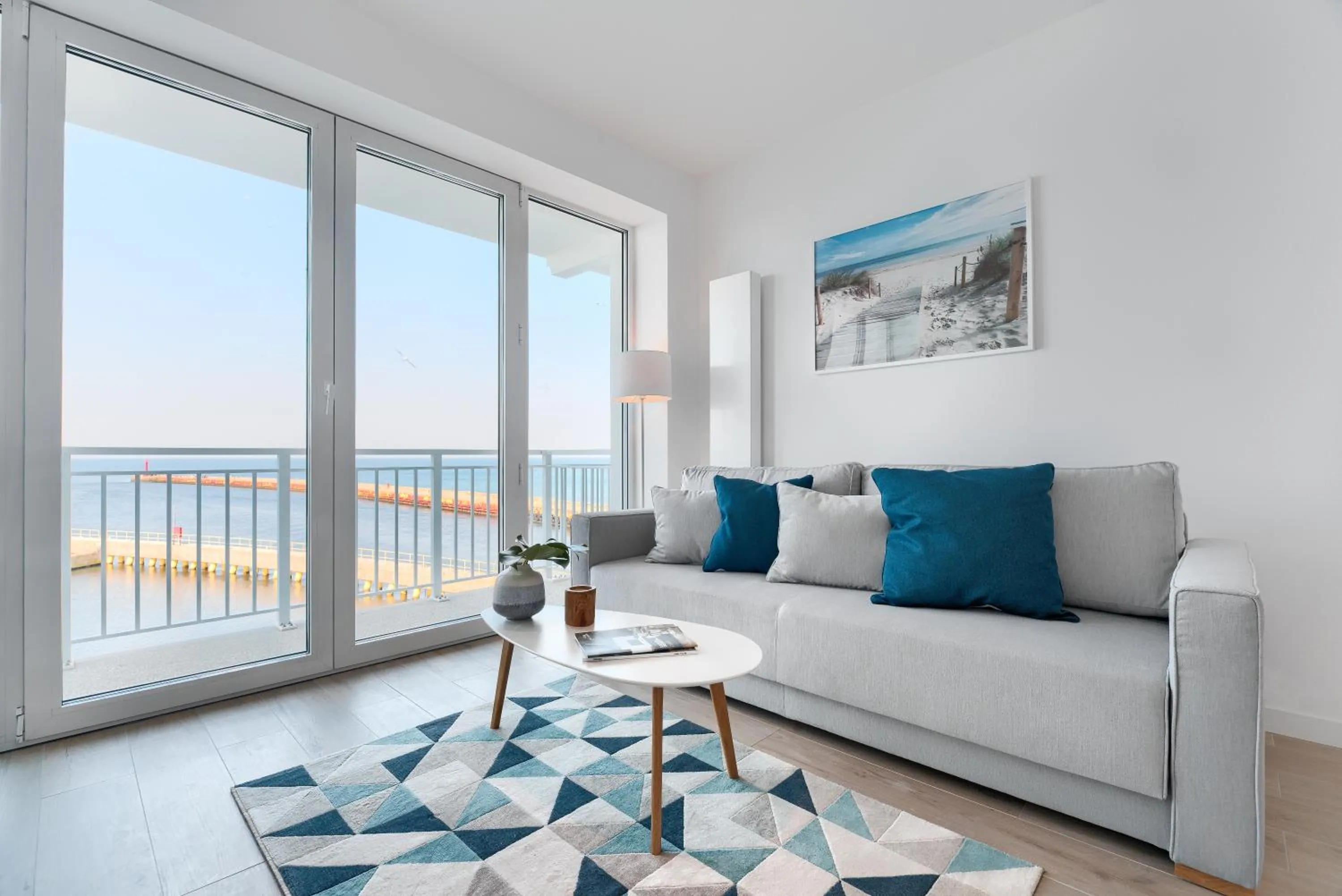 Balcony/Terrace in Marina Royale Darłowo - Apartamenty Ultra Mar nad morzem