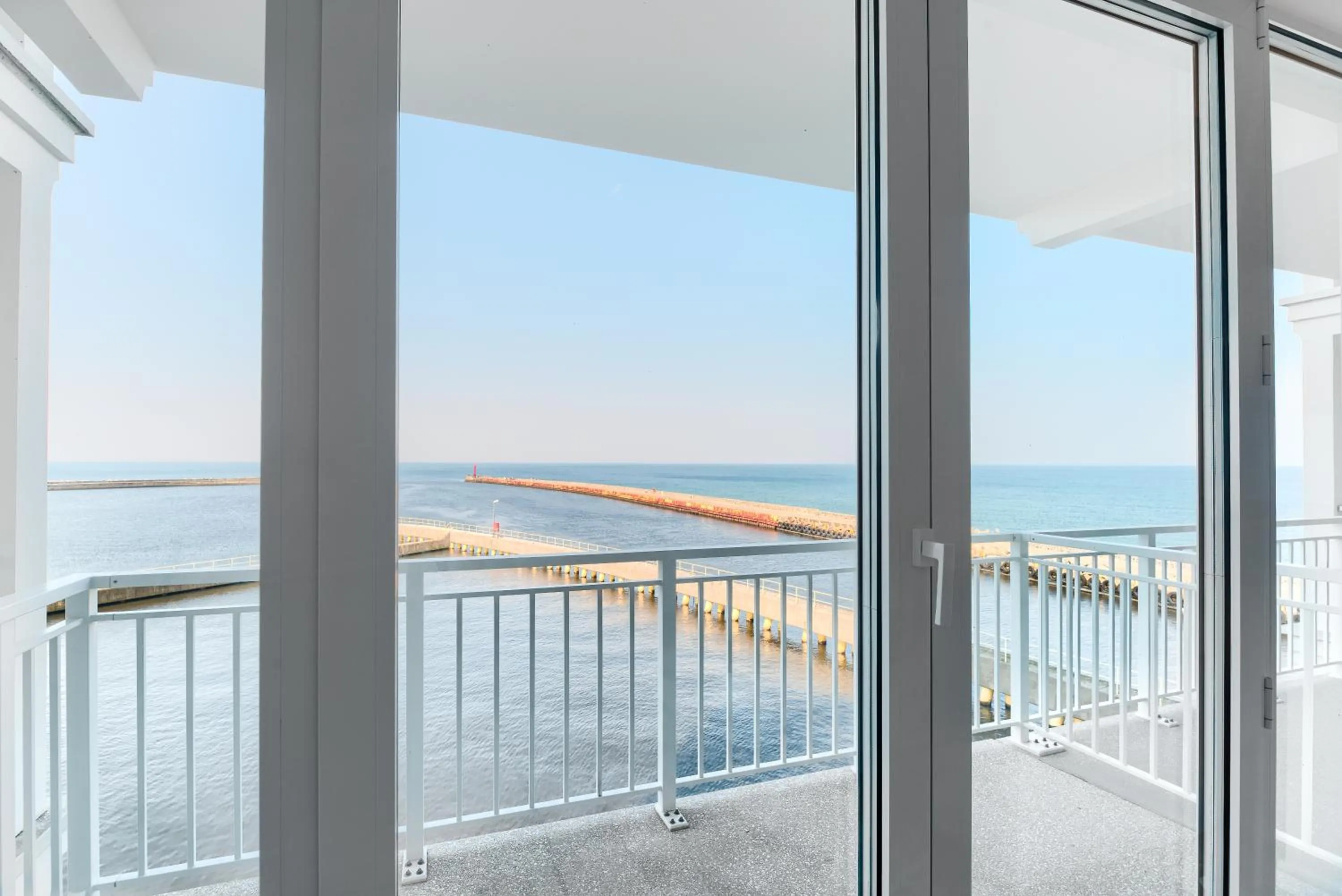 Balcony/Terrace in Marina Royale Darłowo - Apartamenty Ultra Mar nad morzem