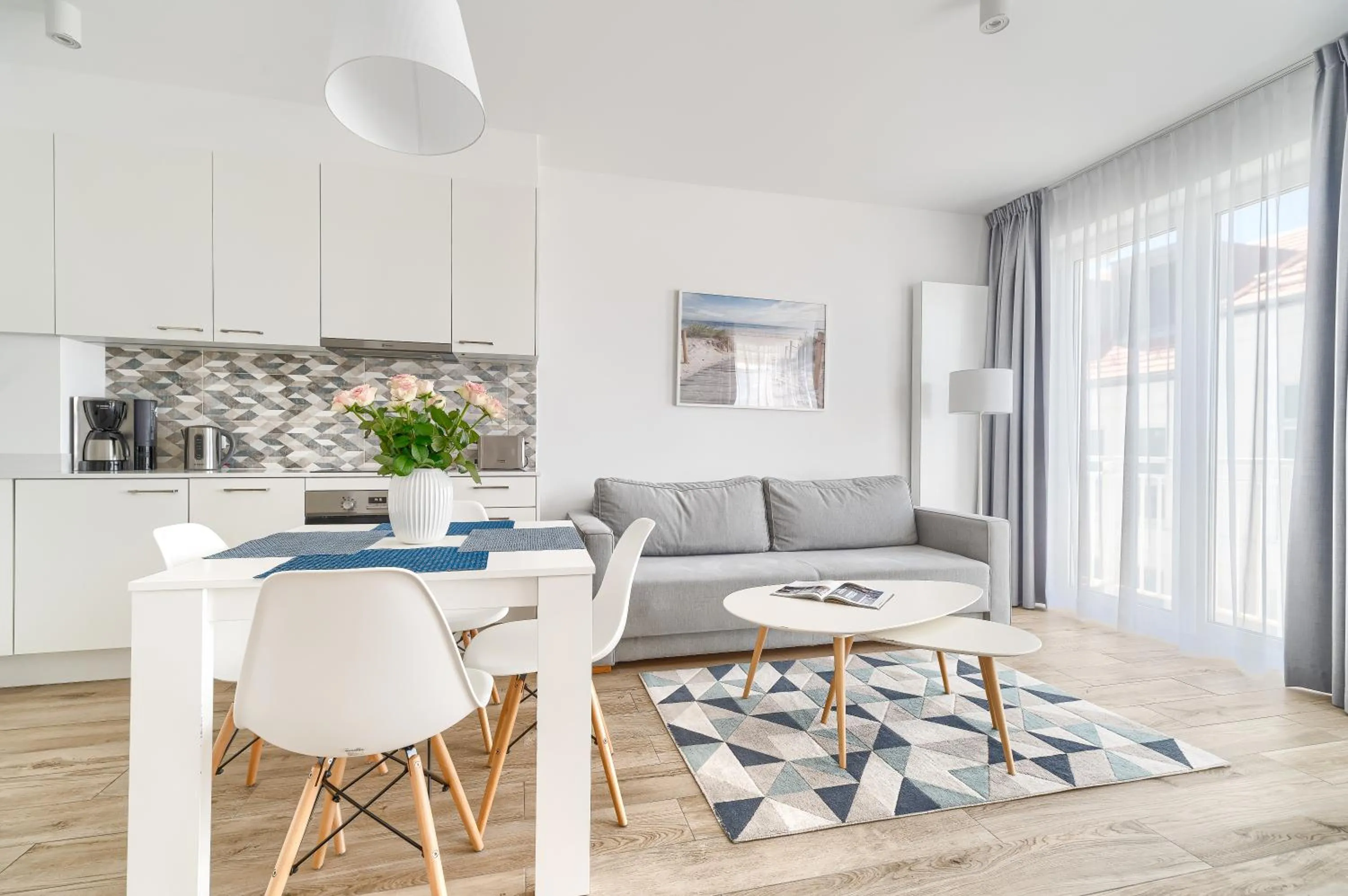 Living room in Marina Royale Darłowo - Apartamenty Ultra Mar nad morzem