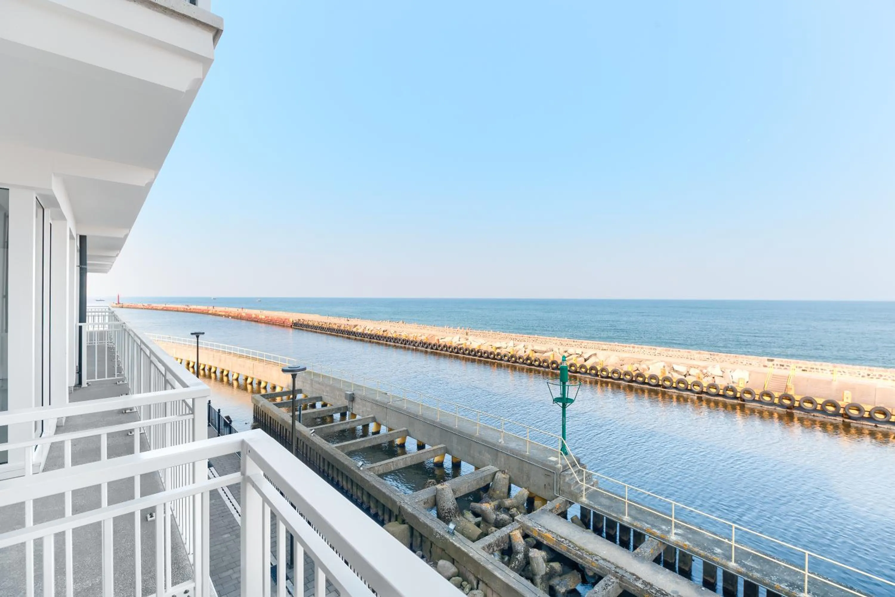 Balcony/Terrace in Marina Royale Darłowo - Apartamenty Ultra Mar nad morzem