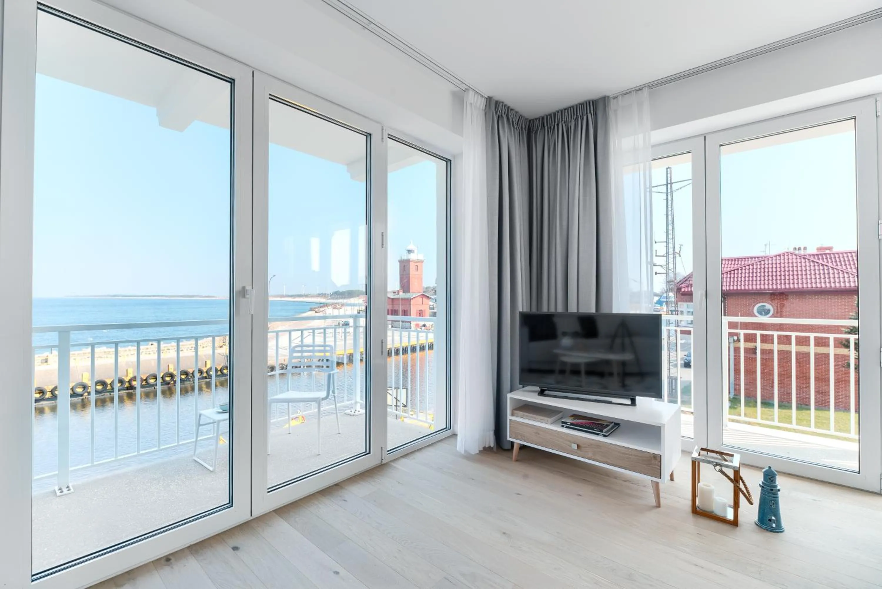 Balcony/Terrace in Marina Royale Darłowo - Apartamenty Ultra Mar nad morzem