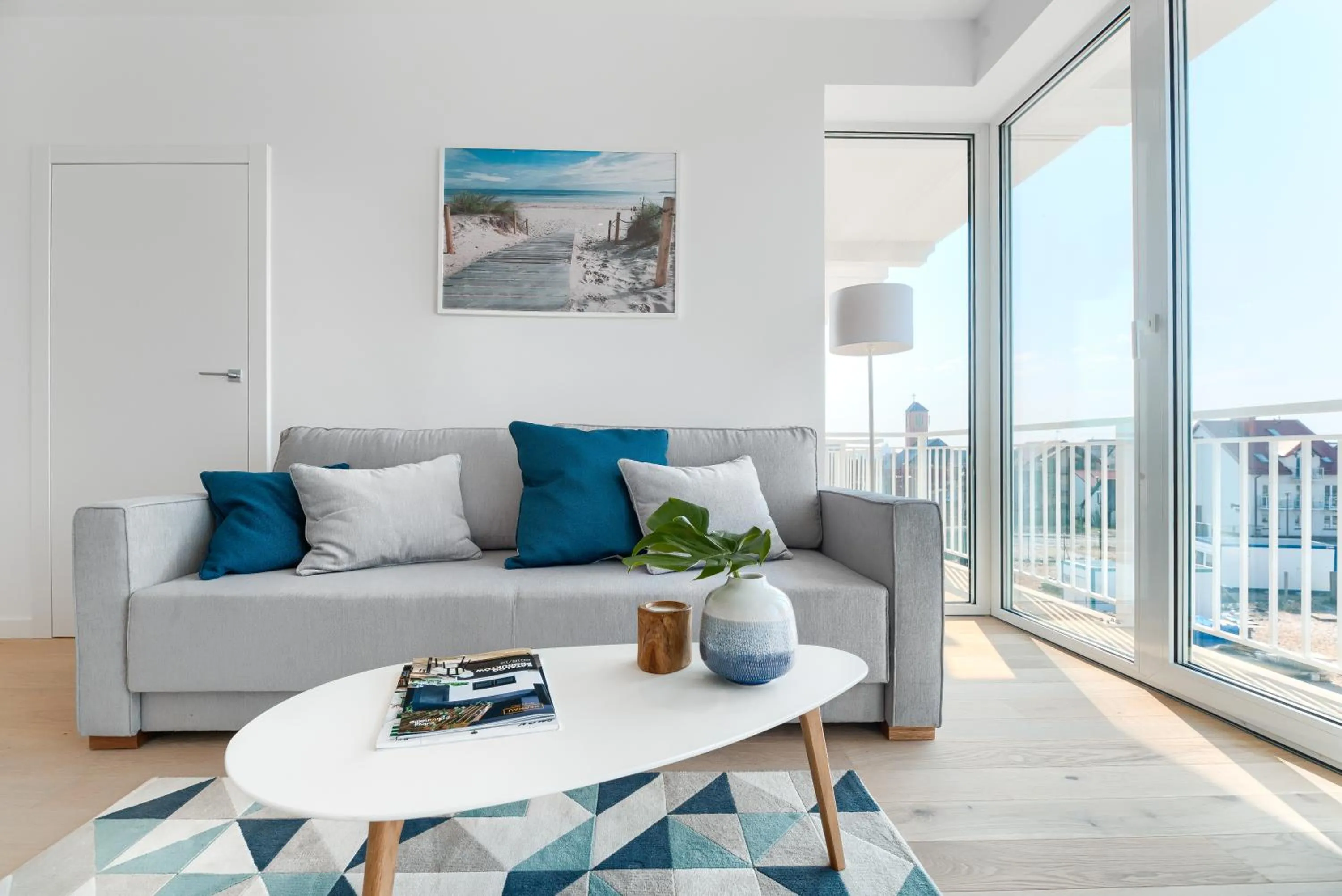 Living room in Marina Royale Darłowo - Apartamenty Ultra Mar nad morzem