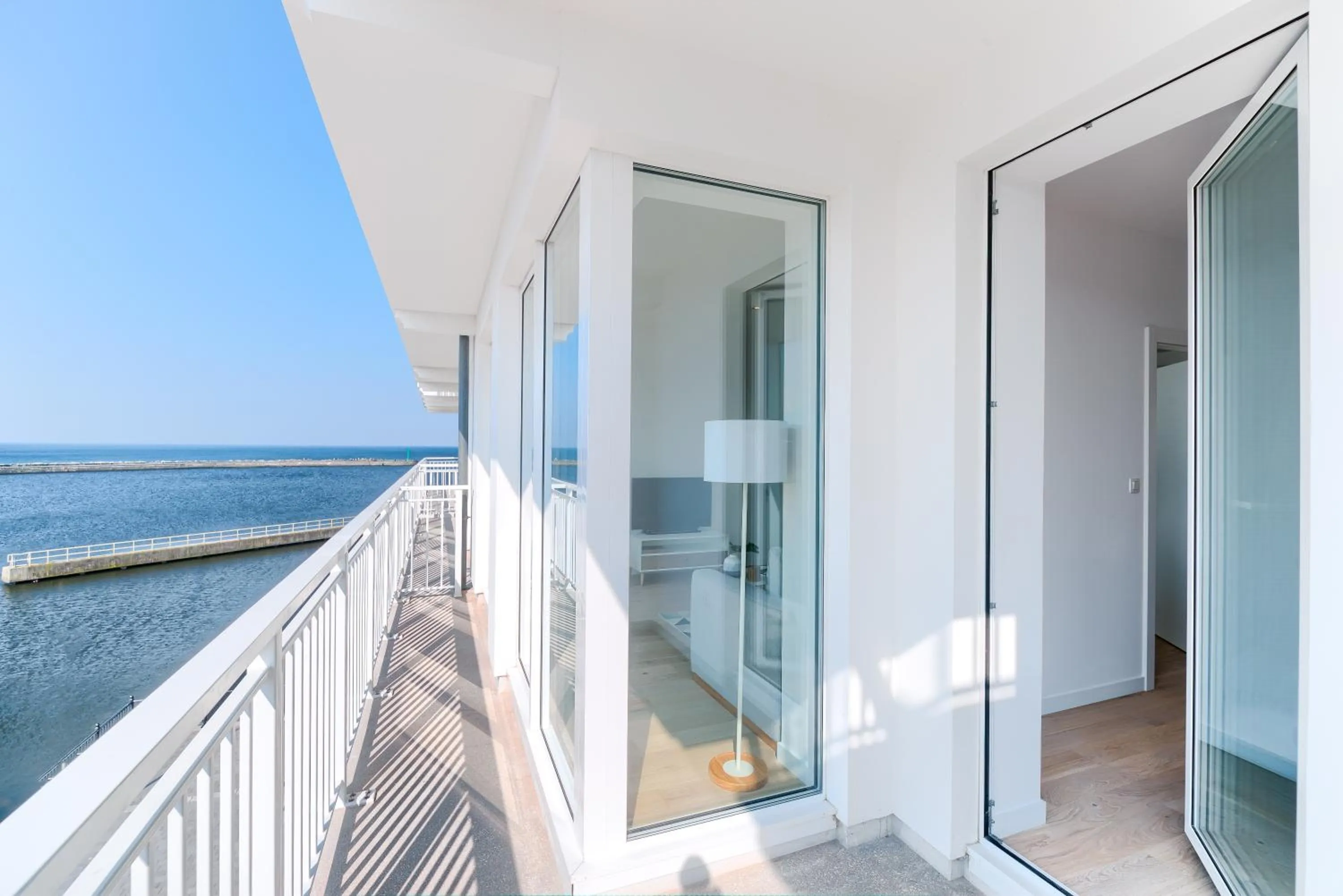 Balcony/Terrace in Marina Royale Darłowo - Apartamenty Ultra Mar nad morzem