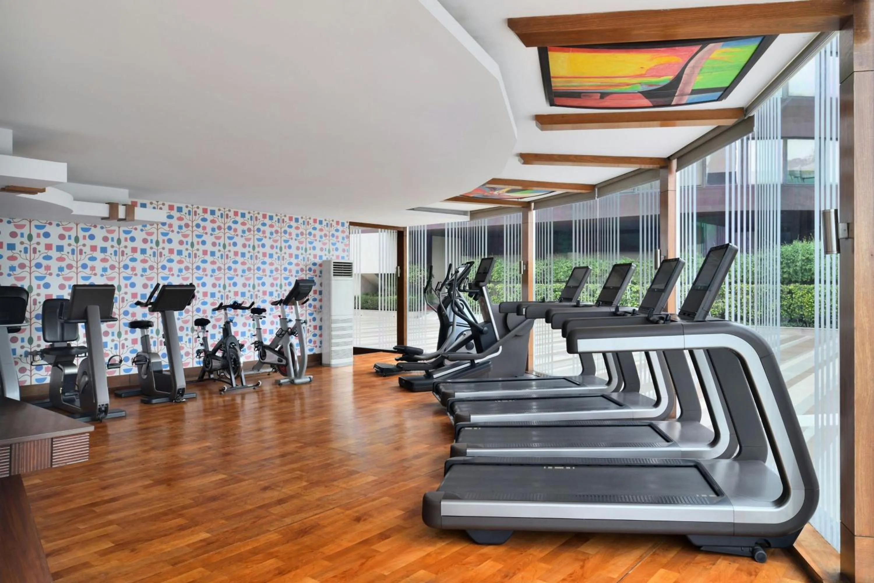 Fitness centre/facilities in Le Meridien New Delhi