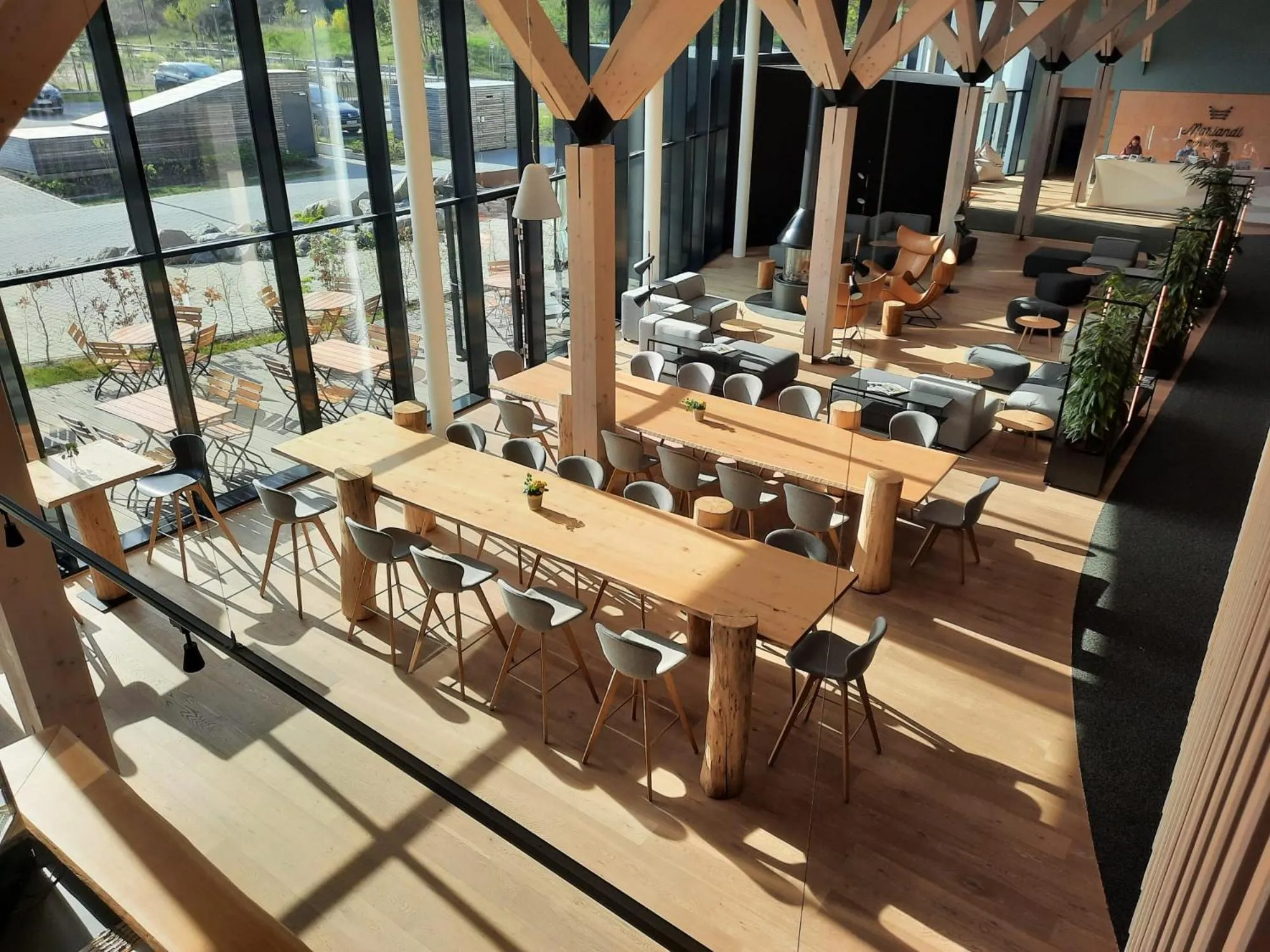 Lobby or reception in Mariandl am Meer